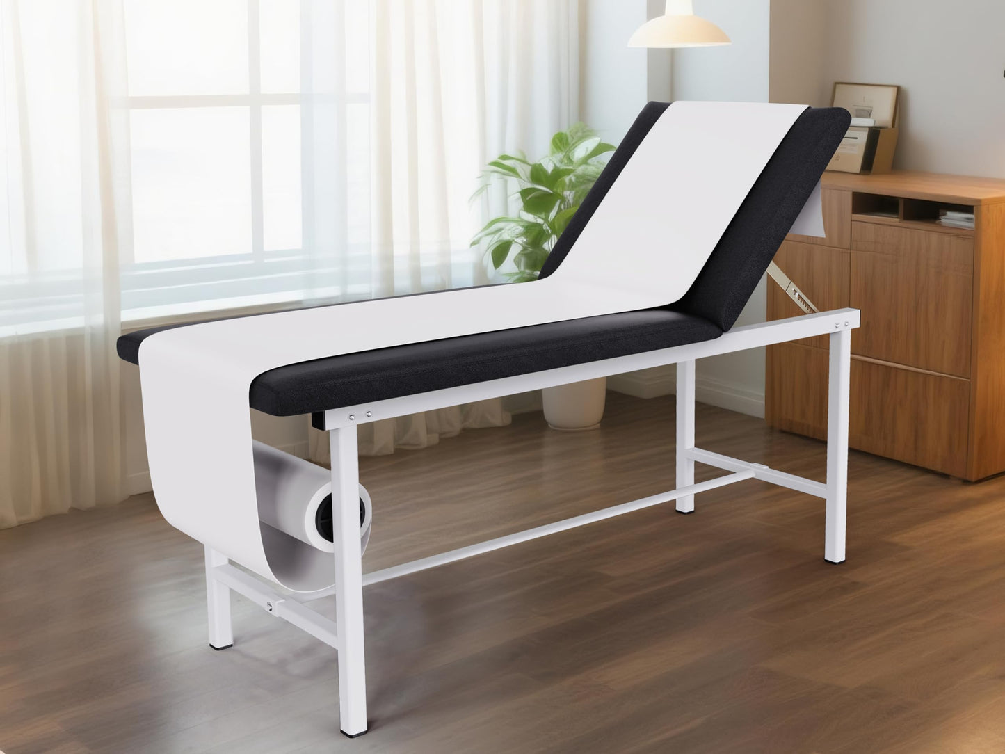 OLERN 27.6" Width Adjustable Backrest Medical Exam Table, Stable Doctor Bed