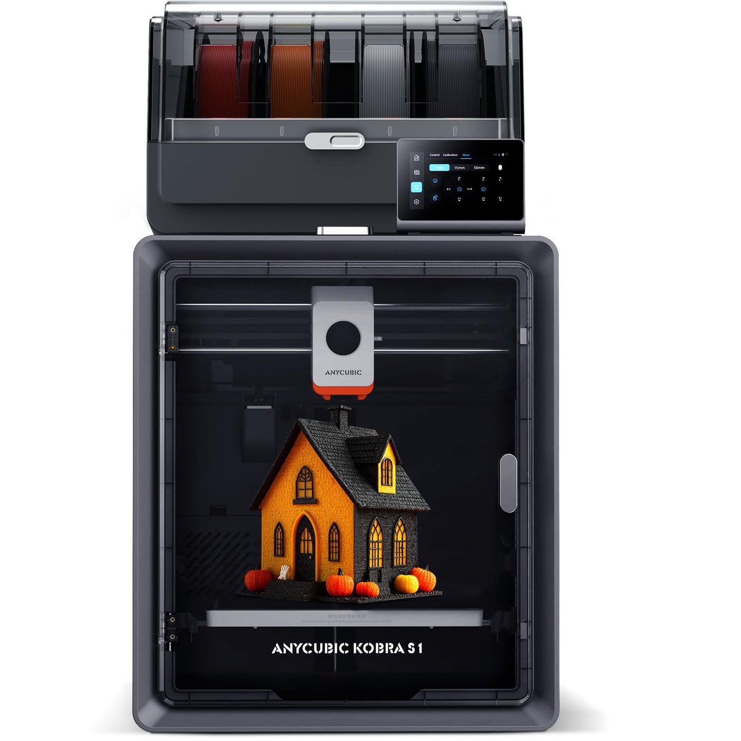 Anycubic Kobra S1 Combo Multi-Color 3D Printer, Fast 600mm/s Printing Auto Leveling with Auto Calibration Anycubic App One-Click Printing 250 x250x250mm Build Size