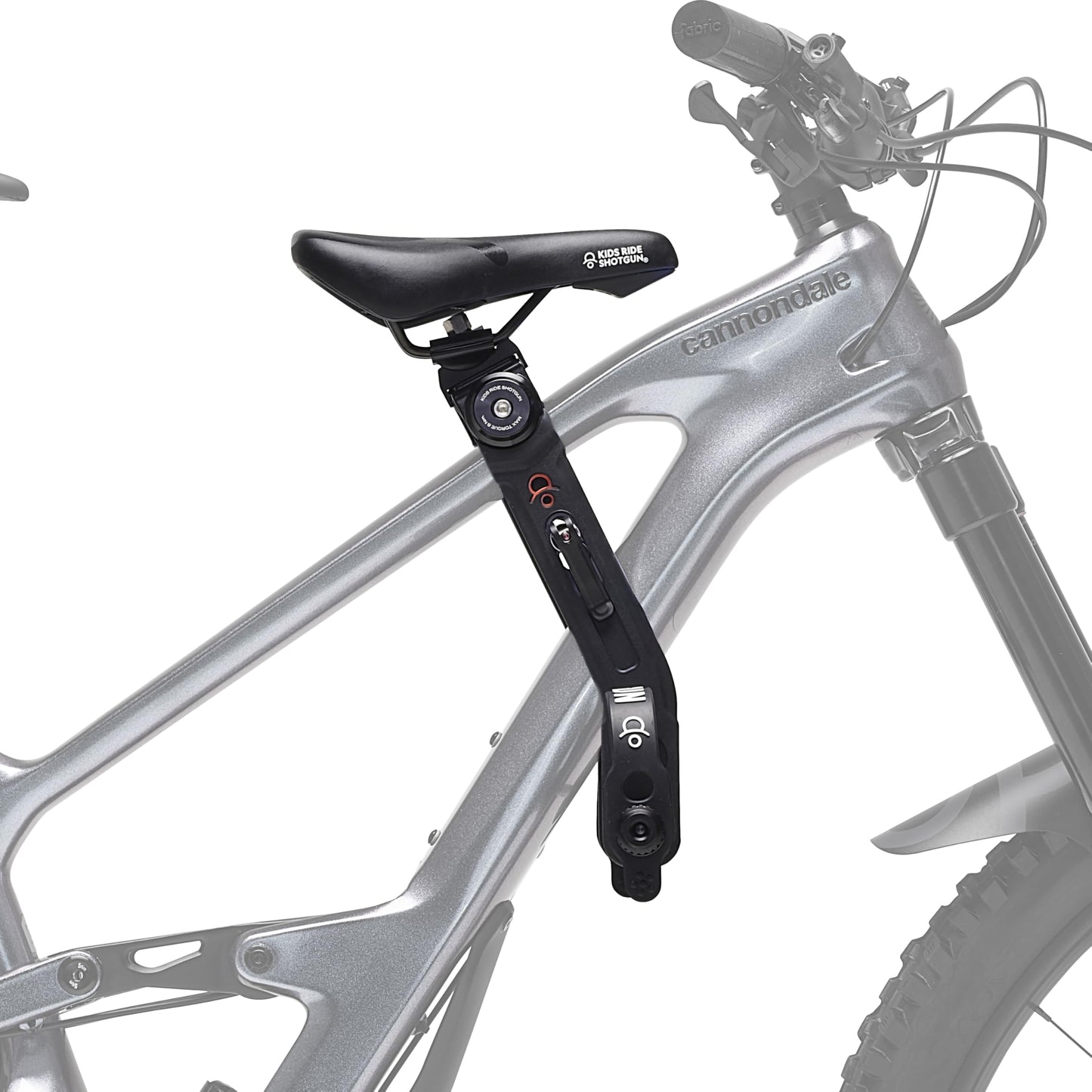Kids Ride Shotgun - 2.0 Child Bike Seat - Front Mounted, for Children Aged 18mo~5 Years, Fits Most Adult Modern Mountain Bikes, Easy Install, Adjustable for Comfort