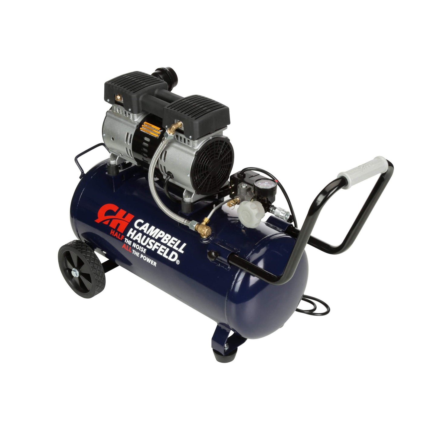 Campbell Hausfeld 8 Gallon Portable Air Compressor, 120V, 125 PSI, Oil‑Free