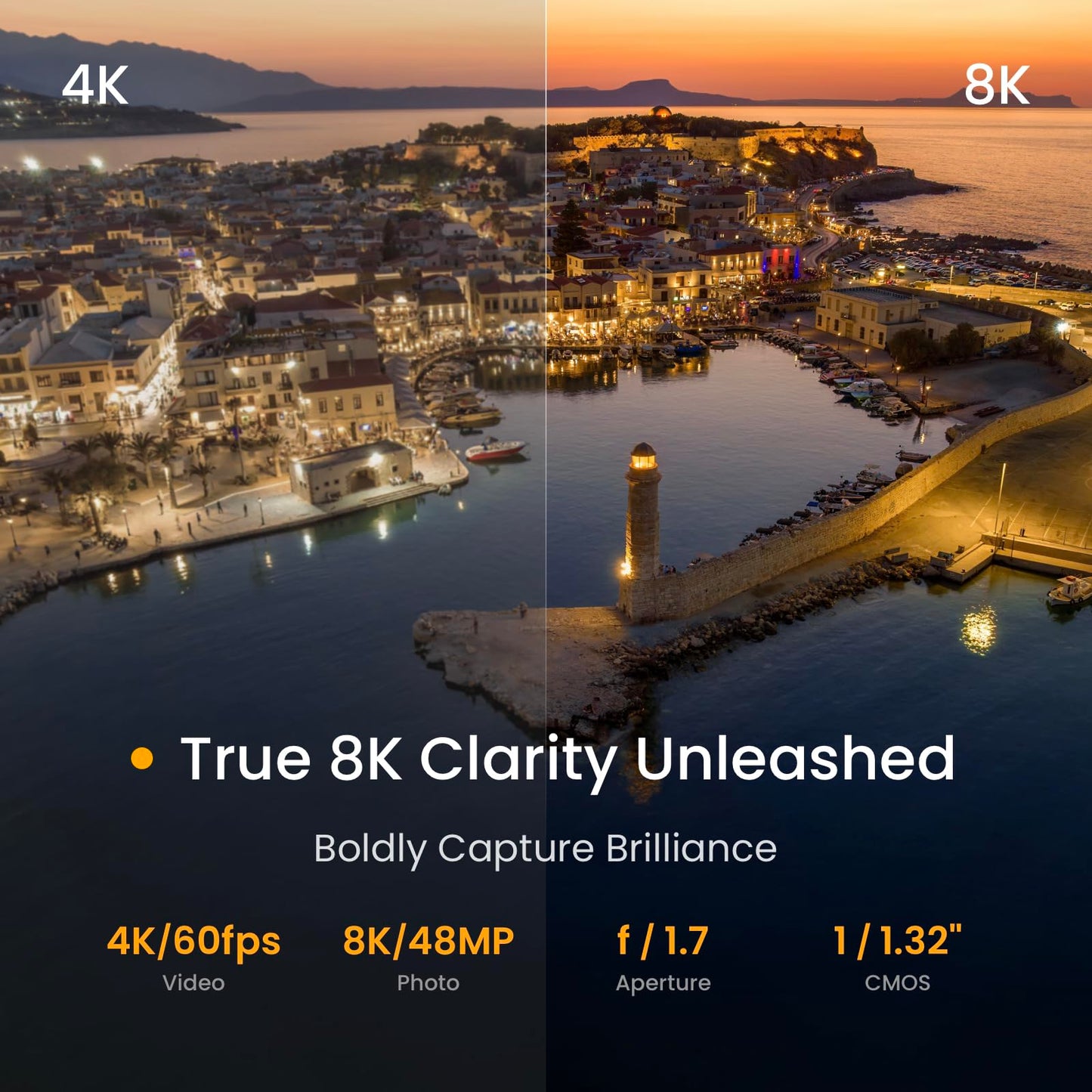 SKYROVER X1 Drone with Camera Combo for Adults, 4K/60fps Video, 8K Photo, 360° Obstacle Avoidance, Under 249g, 9.32 Mi Transmission, Vertical Shooting, AI Night Shot, 96-Min Flight Time with 3 Batteries