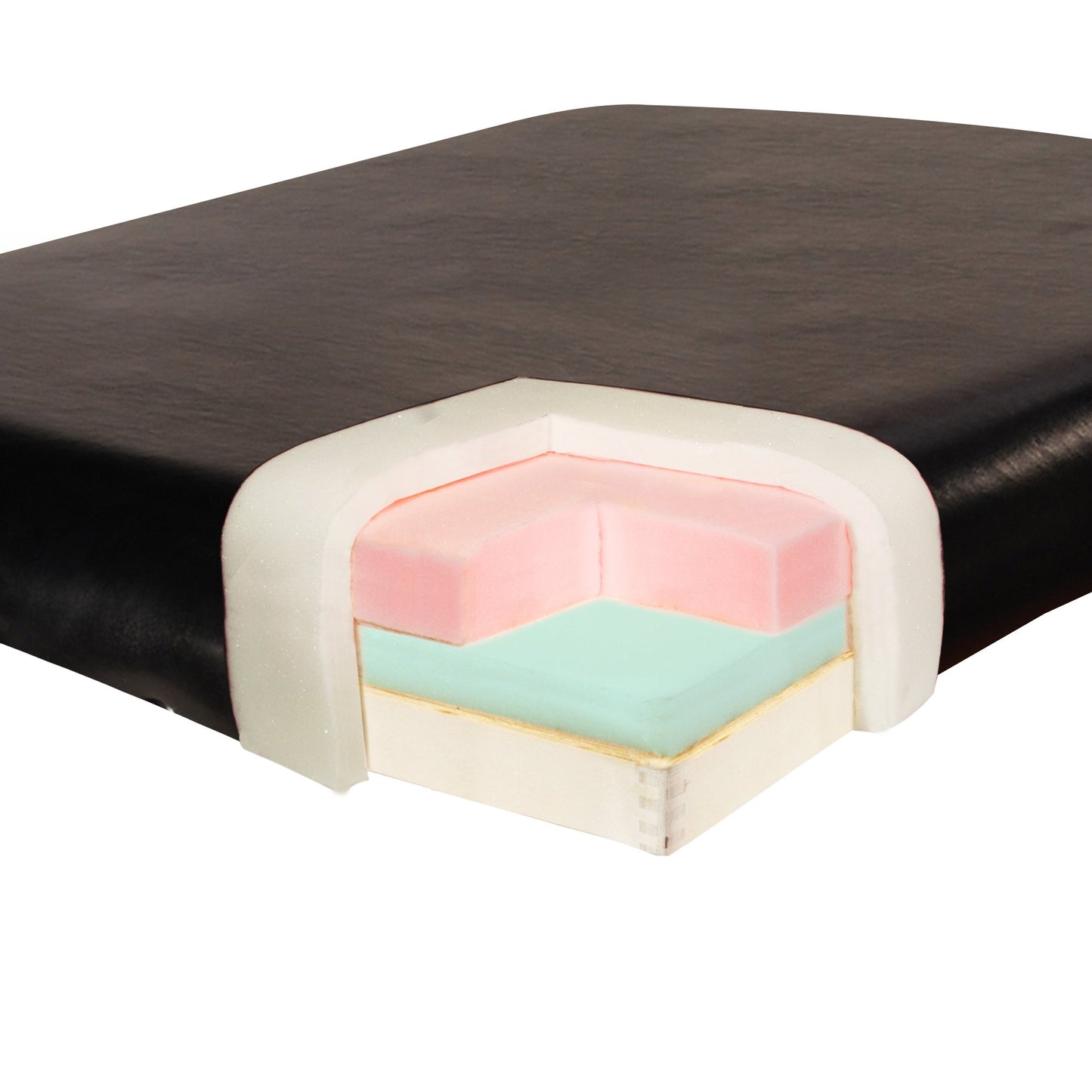 Master Massage 31" Montclair Salon Spa Beauty Therma Top Best Portable Massage Table Bed Couch Package with Deluxe Adjustable Headrest- Black Color with Memory Foam