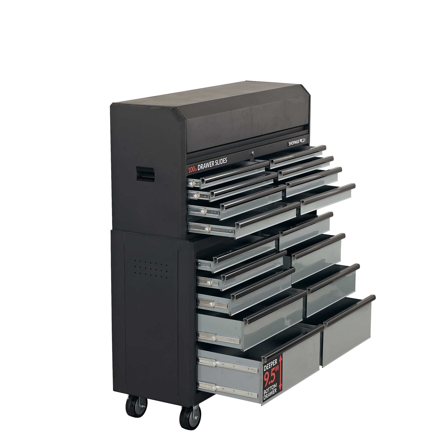 52 in. 17-Drawer Tool Chest and Rolling Cabinet Combo