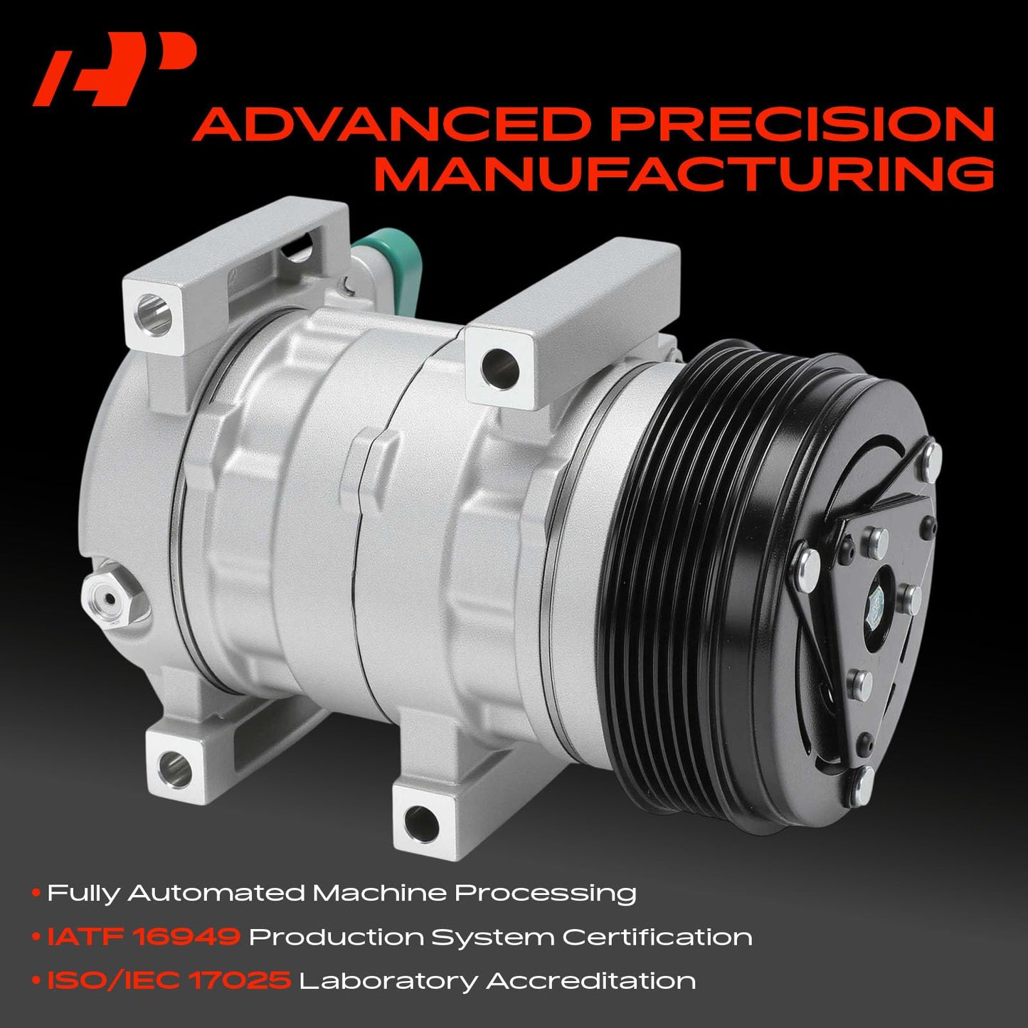 A-Premium Air Conditioner AC Compressor with Clutch Compatible with Subaru Forester 2.5L 2011-2013