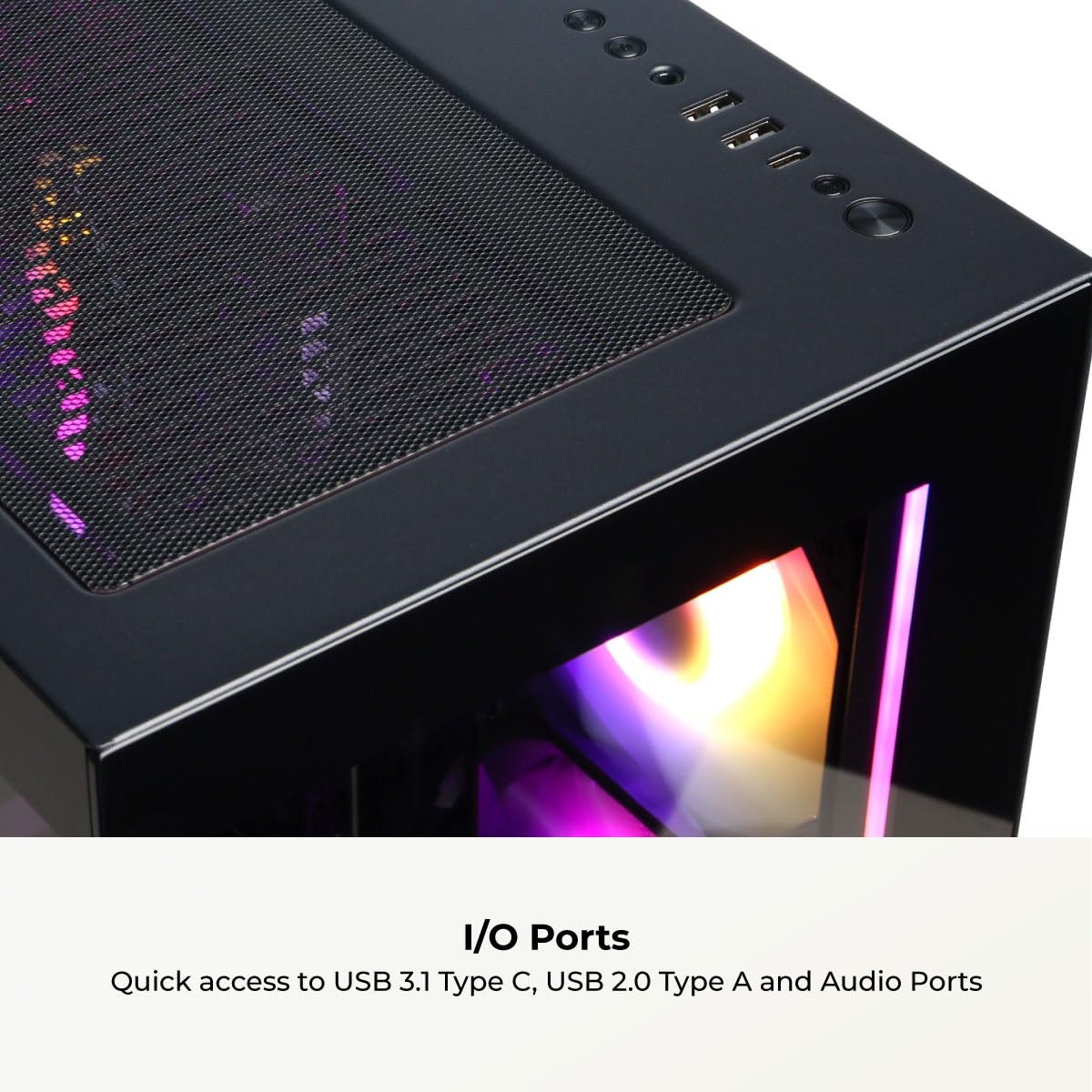 CyberPowerPC Gamer Master Gaming PC, AMD Ryzen 7 8700F 4.1GHz, GeForce RTX 5060 Ti 8GB, 16GB DDR5, 1TB PCIe 4.0 SSD, WiFi Ready & Windows 11 Home (GMA2900A3)