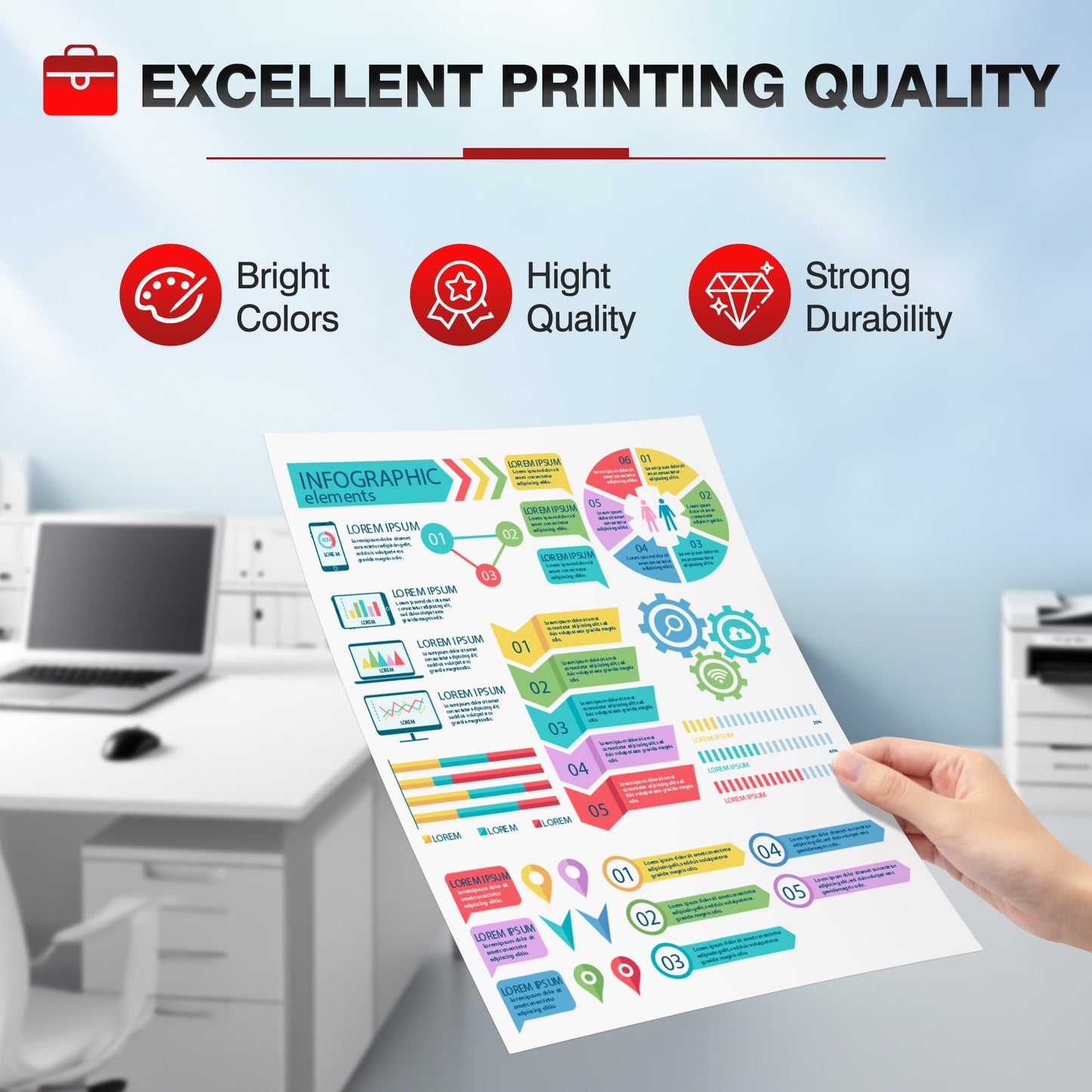 C230/C235 Toner Bundle High Capacity Toner Cartridge Replacement for Xerox C230 Ink Cartridges for 006R04383 Black 006R04384 Toner 006R04385 006R04386 Wroks with Xerox C230 C235 Color Printer Toner