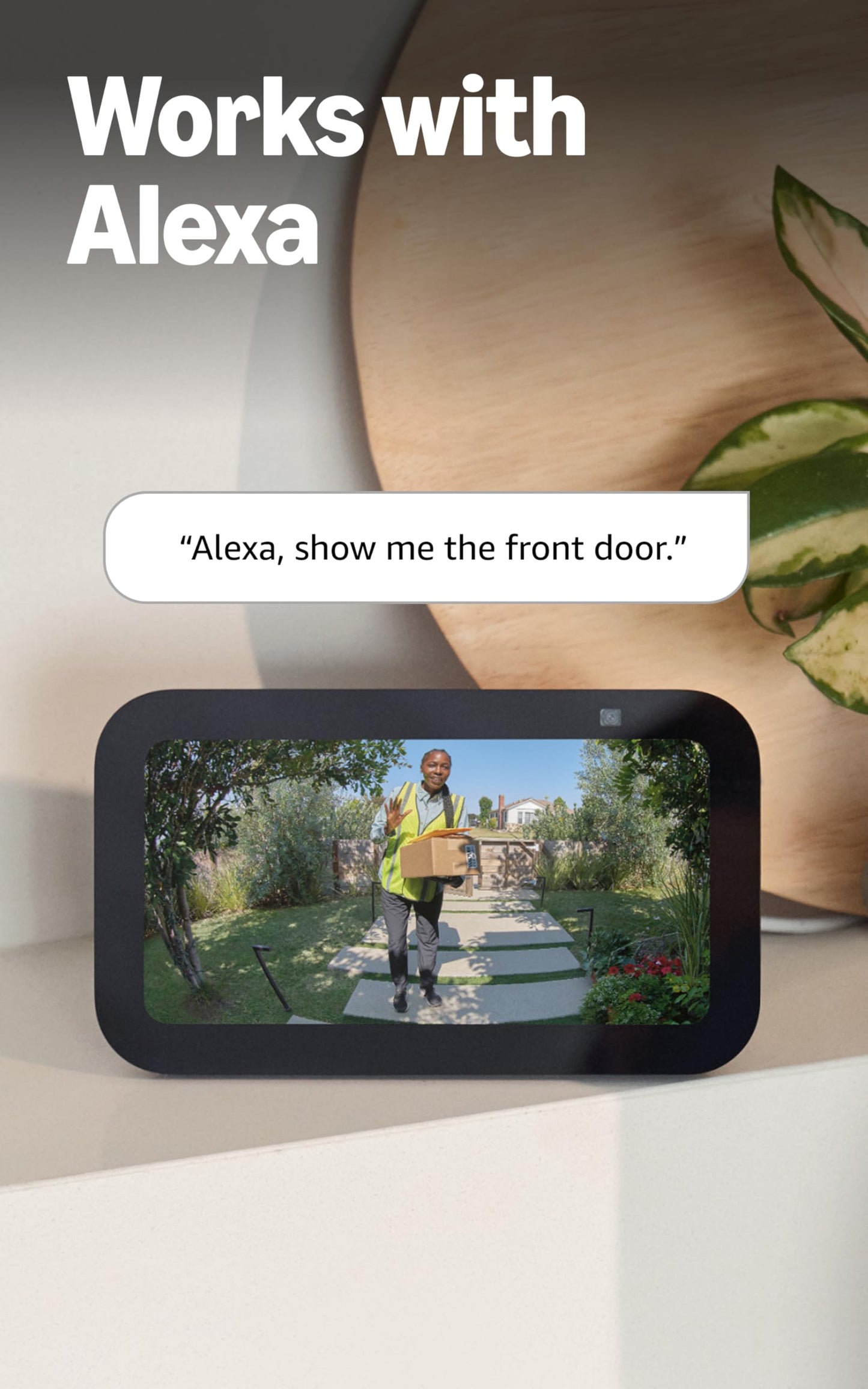 Ring Battery Doorbell Pro, Home or business security, Two-Way Talk with Audio+, 3D Motion Detection, and 1536p HD+ Head-to-Toe Video, 2-pack