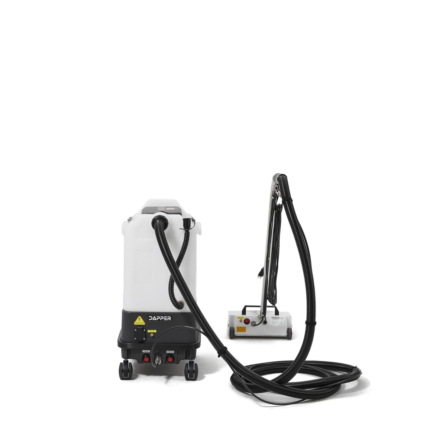 Dapper Commercial Box Carpet Extractor with 13" Motorized Brush Head, Cold Water Extraction, Strong Suction and 6.5 Gal Tanks — Ideal for Hotels, Offices, & Commercial Cleaning