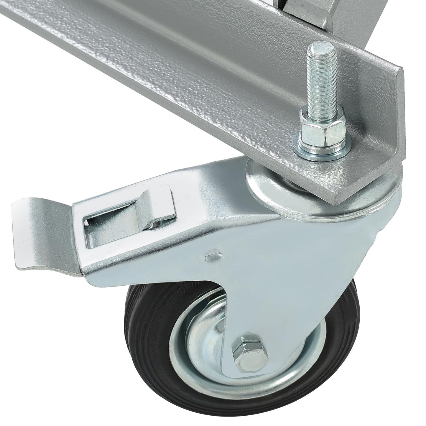ALMULOO Universal Pickup Truck Bed Dolly 1000 lbs Foldable Auto Body Truck