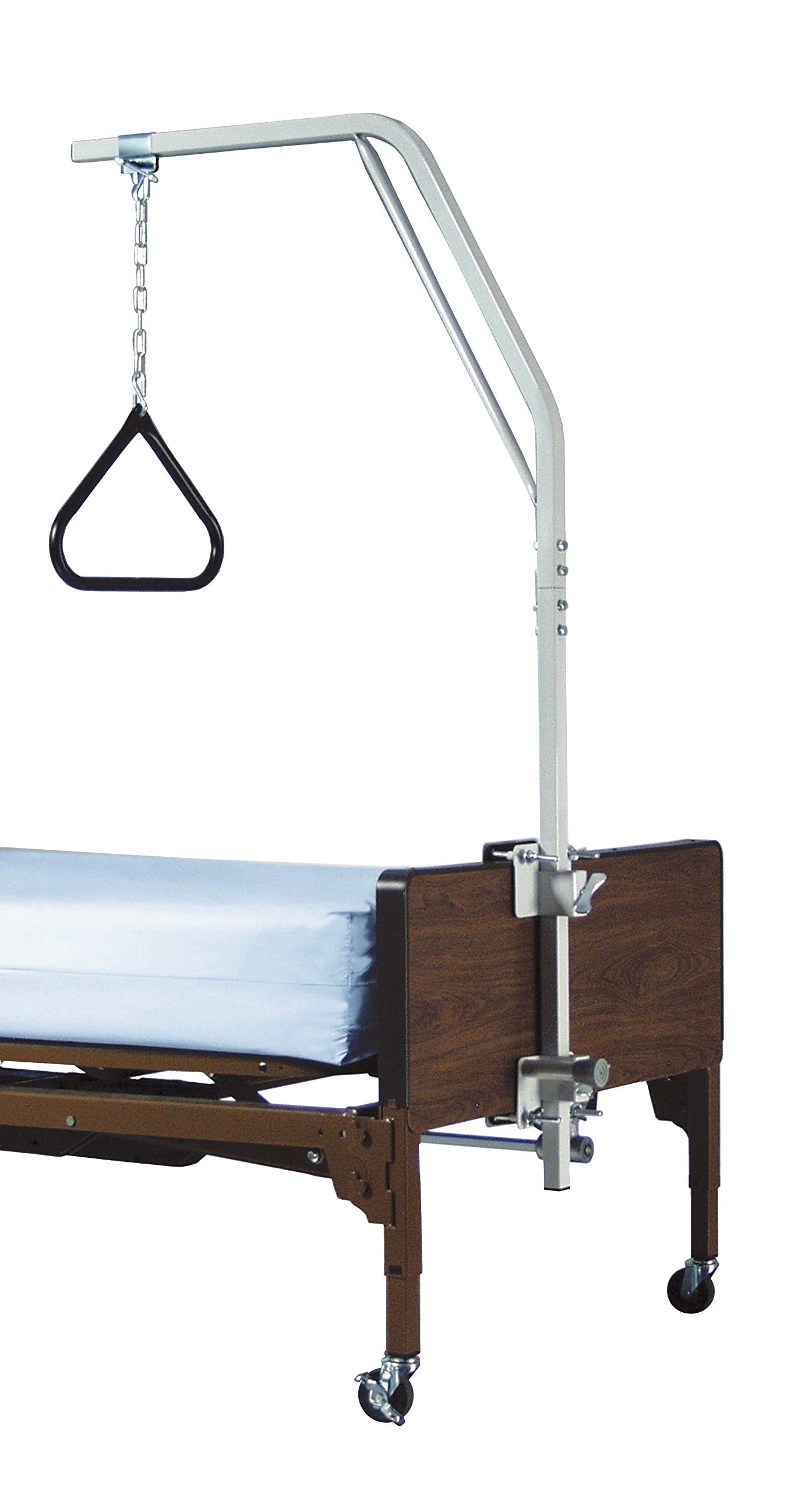 Lumex 2800A Versa-Helper Trapeze Bar for Bed Mobility, Chrome, Medical Assist Handle, Optional 2840A Floor Stand (Sold Seperately)