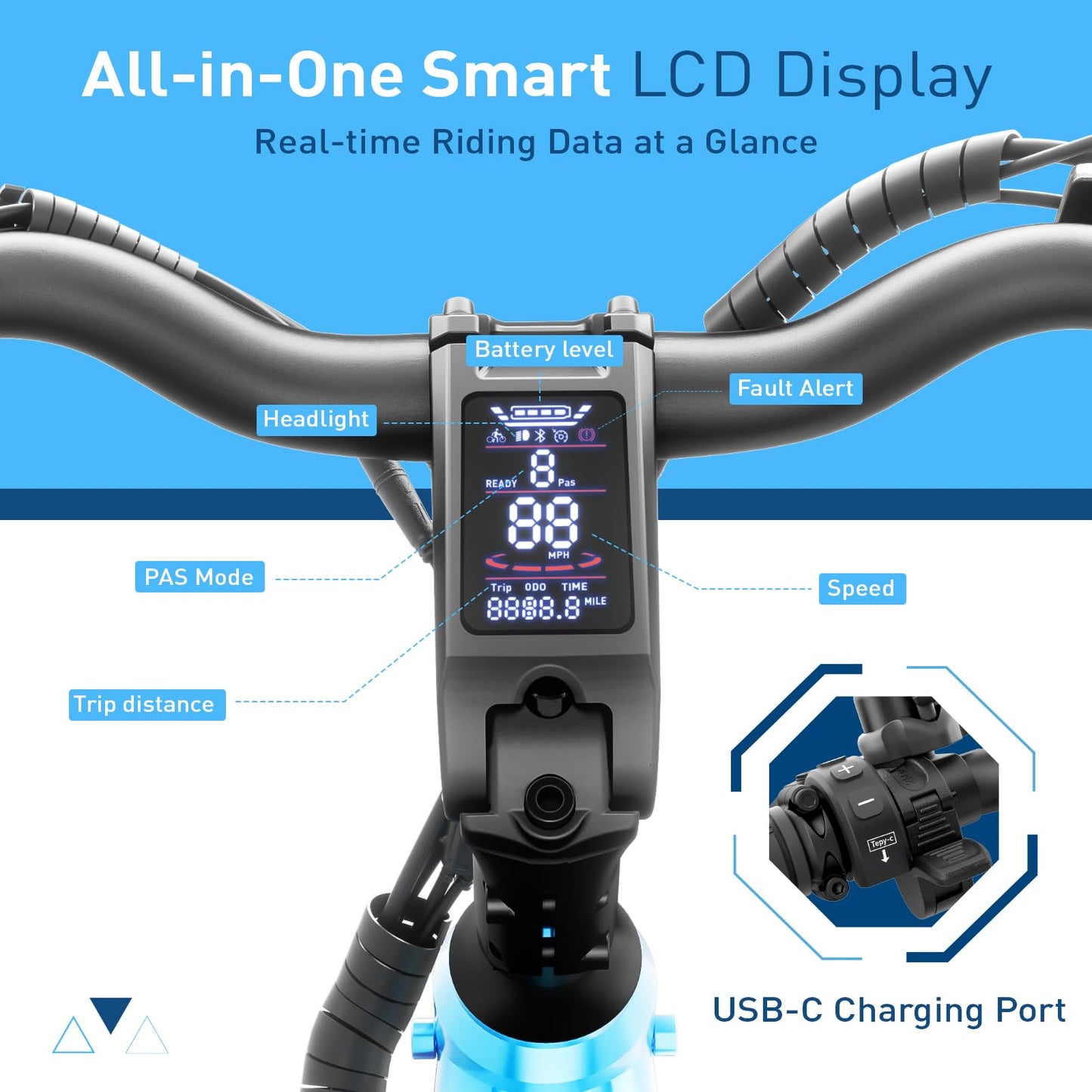 Hiboy EX9 Electric Bike for Adults, Advanced Torque Sensor, 750W Motor, 28MPH 62-Mile Range, 26" Step-Thru E-Bike, Shimano 7-Speed, UL Certified for City Commuting & Leisure