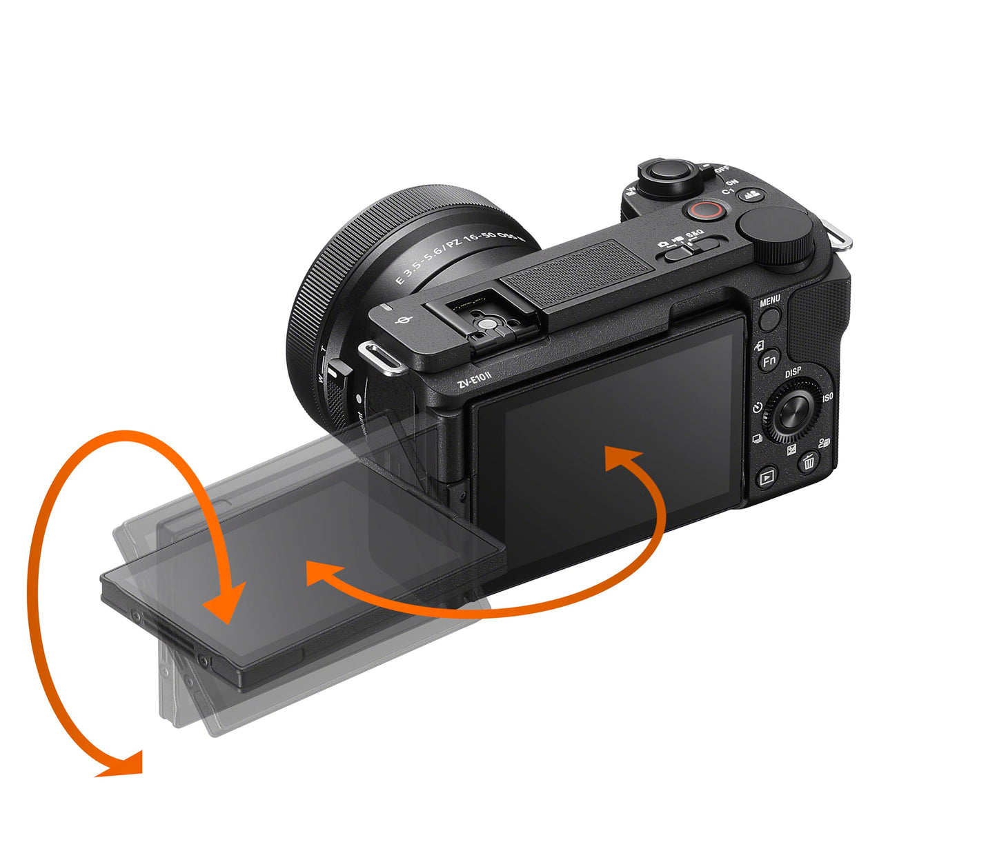 Sony Alpha ZVE10 II - APS-C Interchangeable Lens Mirrorless Content Creators’ Camera - Black - Body Only