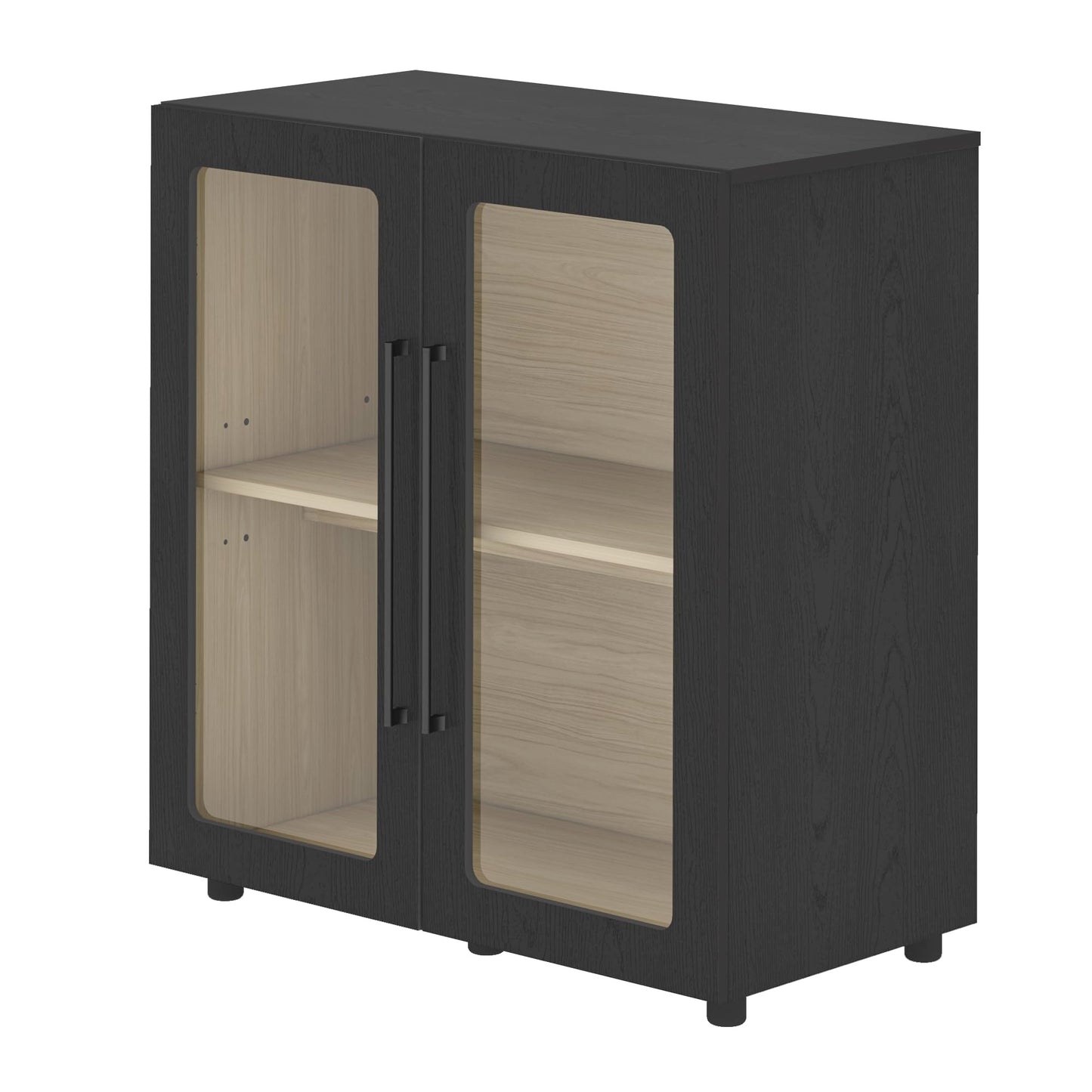From the Tree Furniture 32 Inch Modular Sideboard Storage Cabinet with Soft-Close Doors | Buffet Accent Cabinet for Living Room, Entryway, Dining Room & Office | Scratch-Resistant Modern Design