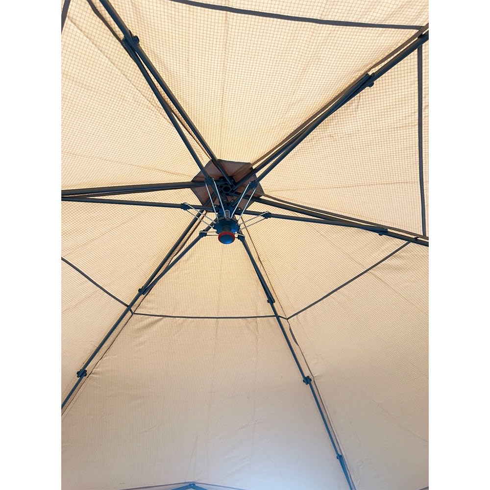 Garden Winds Custom Fit Replacement Canopy Top Cover and Netting Set Compatible with The Coleman Back Home 2156412 15’ x 13' Instant Setup Tent - Upgraded Performance RipLock 350 Fabric