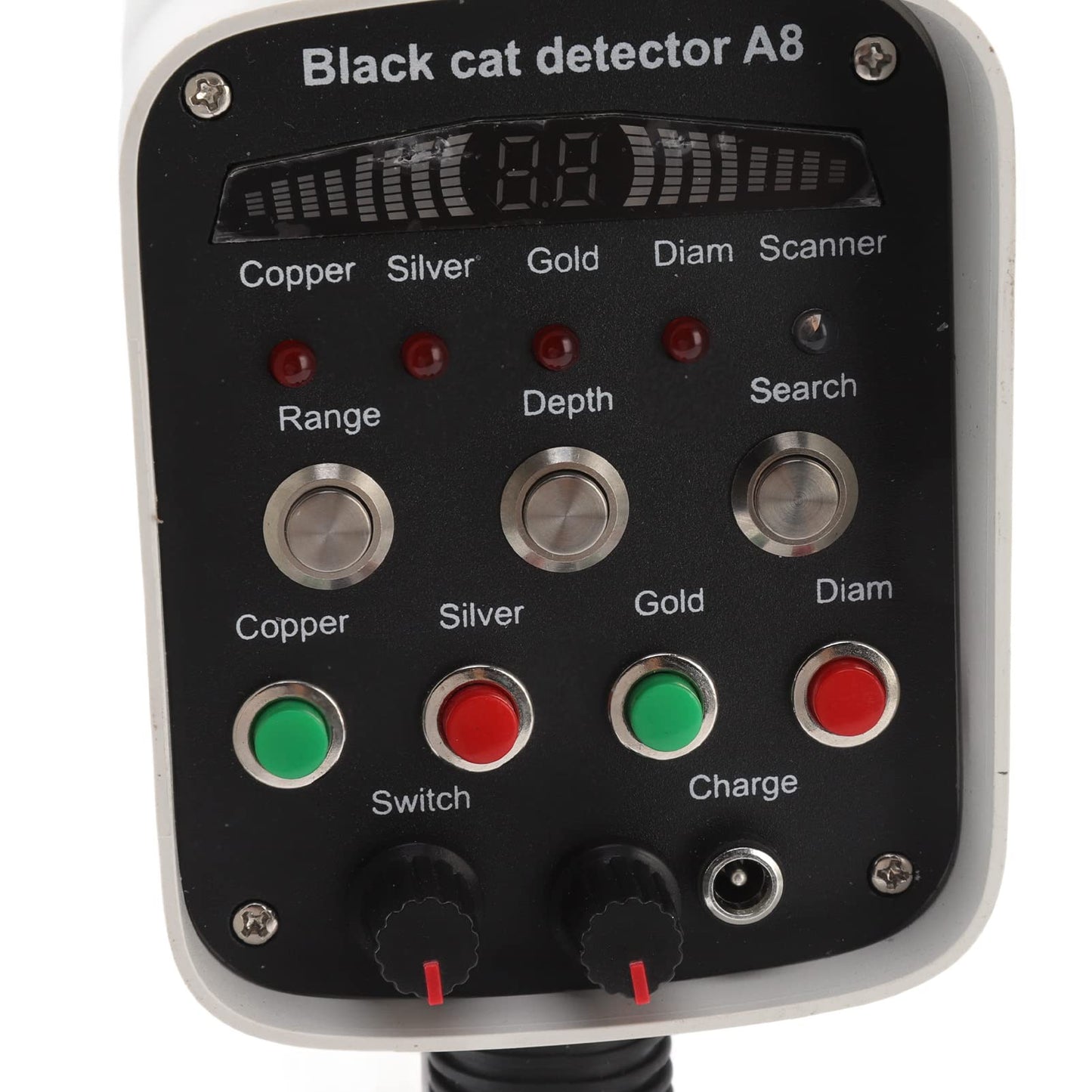 aqxreight 30m Depth Metal Locator 1000m Range Underground Metal Detection Finder with Display for Gold Silver Copper Treasure Stones (US Plug)