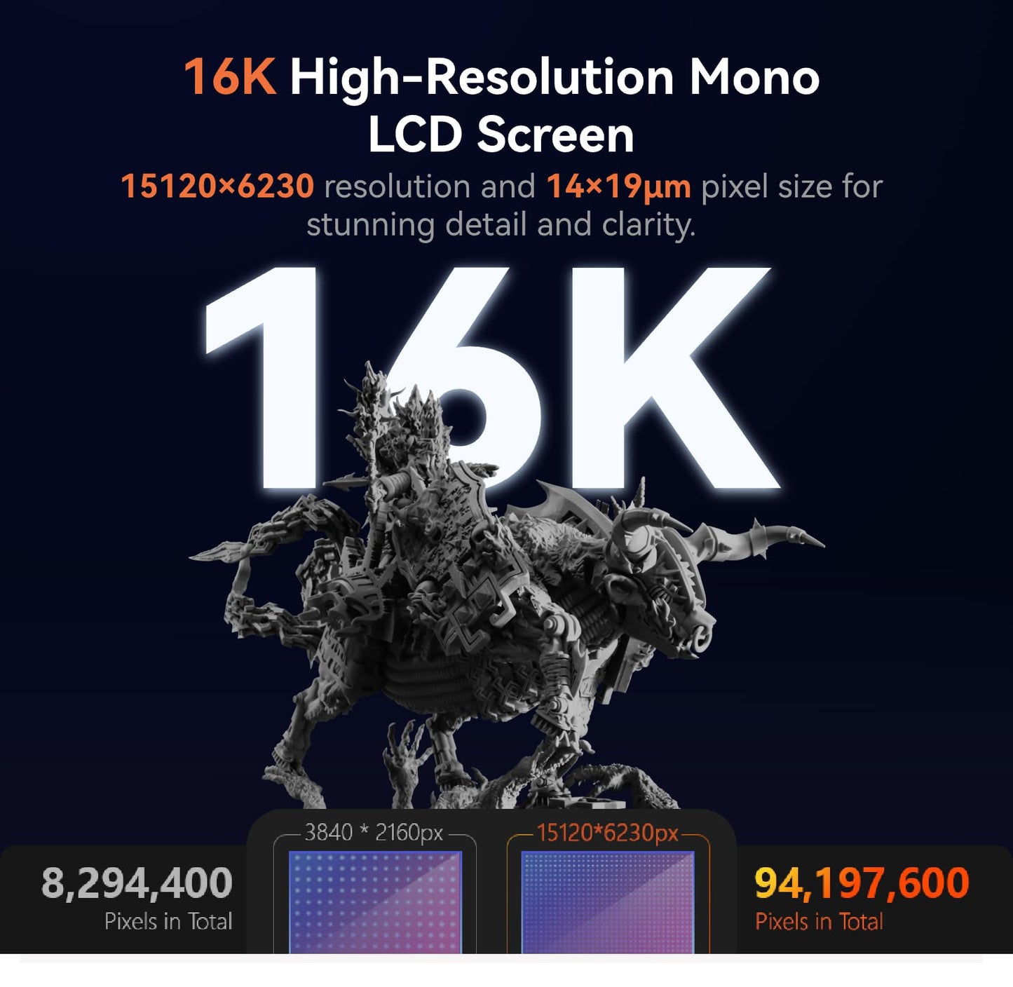 Creality Halot-X1 Combo Resin 3D Printer, 10.1" 16K Mono LCD, 14×19 μm, 170 mm/h High-Speed Printing, Intelligent Resin Management, Fully Assembled Auto Leveling, Large Print Size 8.33*4.66*7.87 in