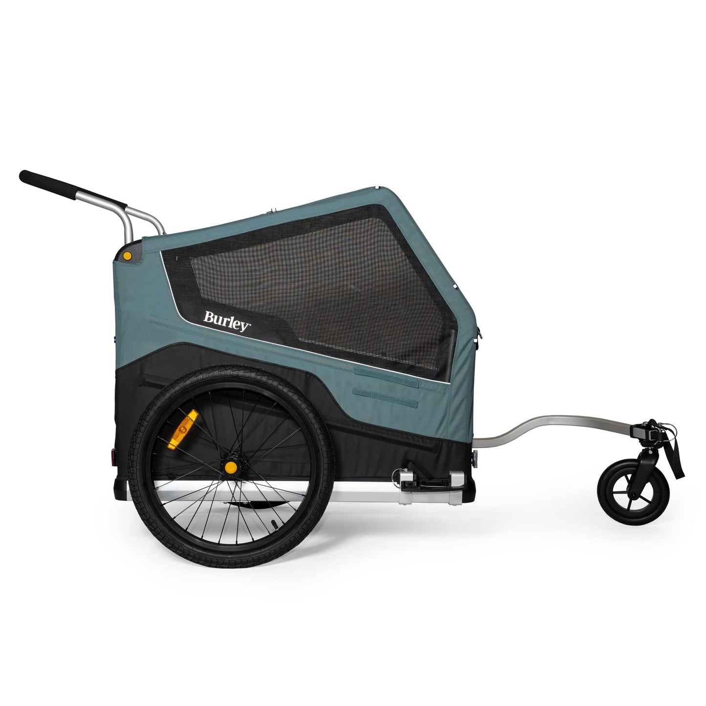 Burley Bark Ranger | Dog Bike Trailer & Stroller, Roomy Interior, Mesh Ventilation & Reinforced Removable Floor