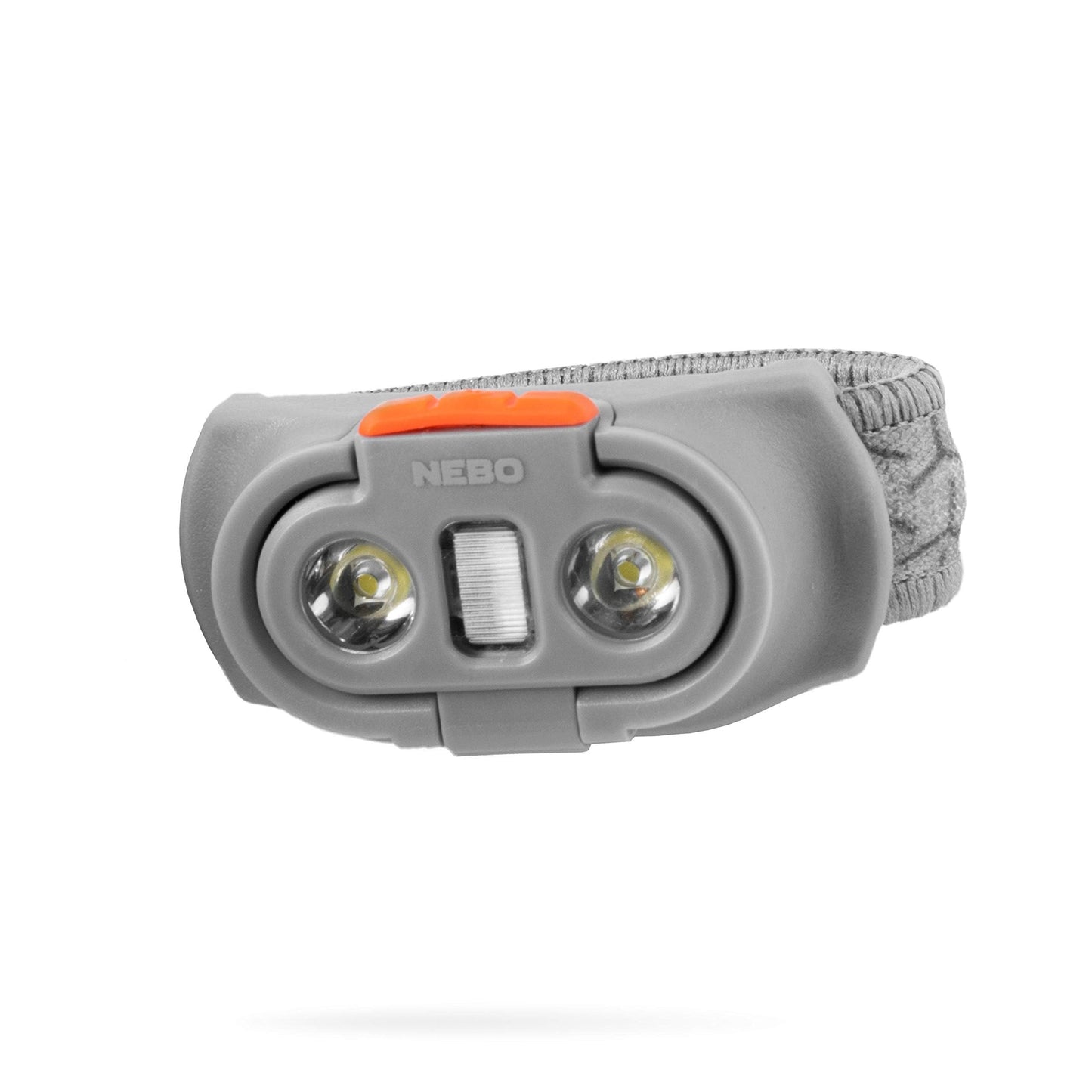 NEBO Einstein Headlamp 500 Lumen, 5 Light Modes, Compact, Low-Profile, Orange, Model NEB-HLP-0006