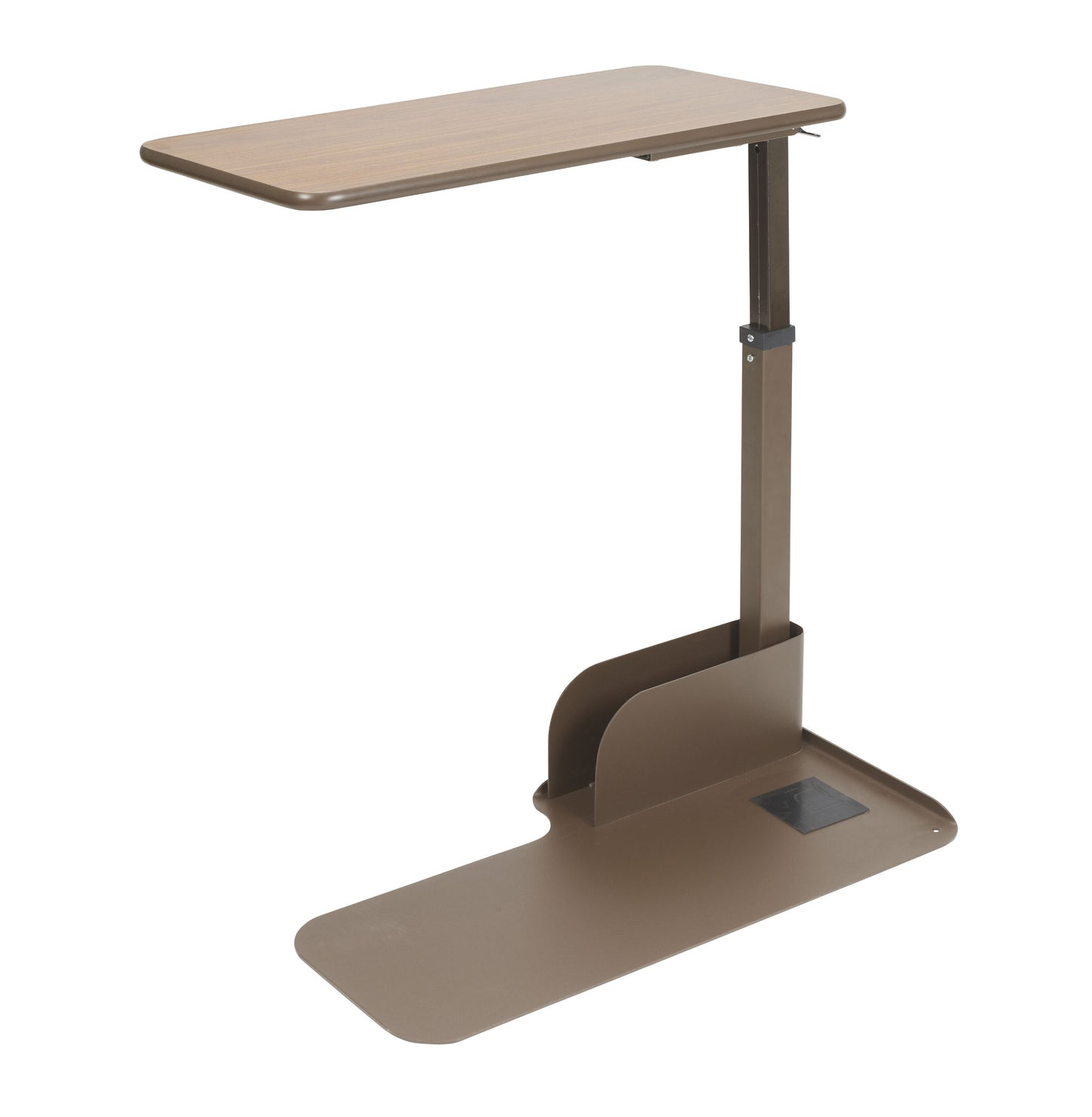 Drive Medical 13085LN Left Side Seat Lift Chair Overbed Table, Walnut