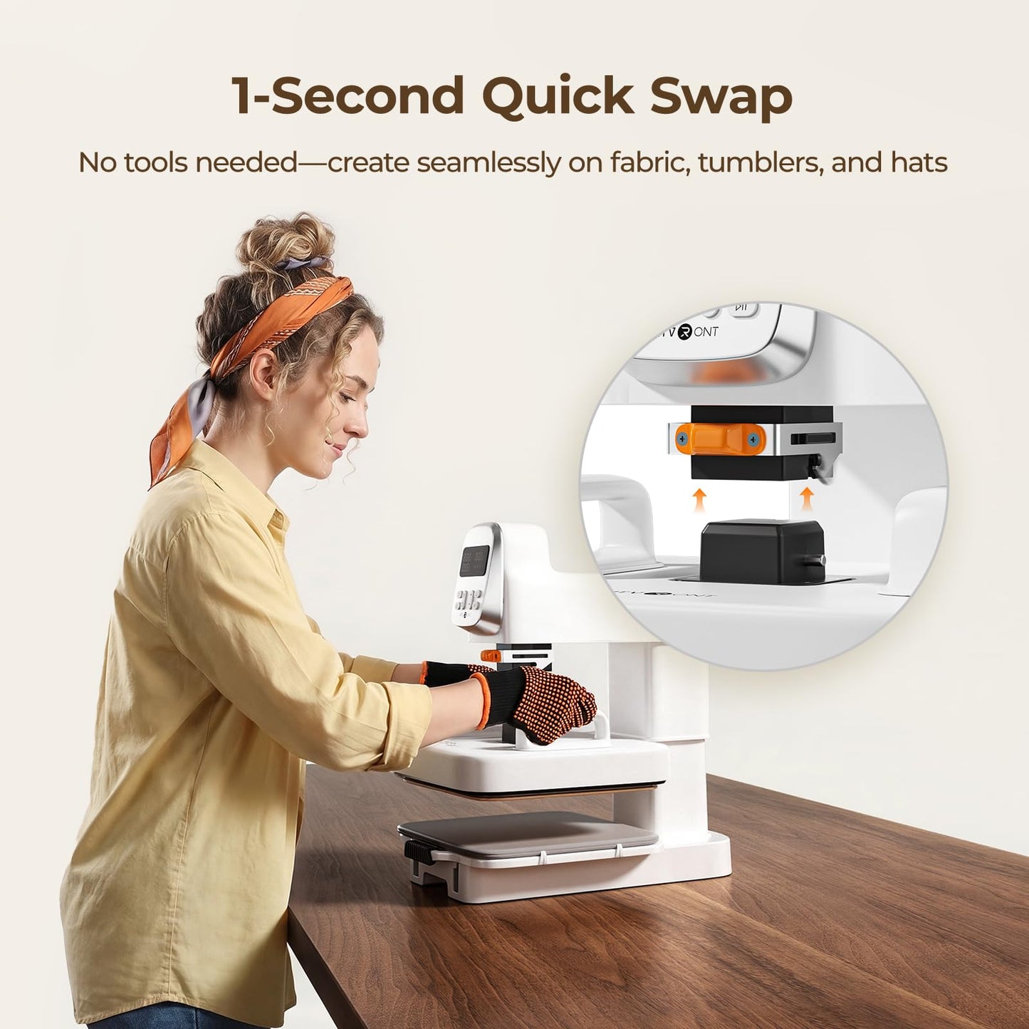 HTVRONT Auto Heat Press Machine - A100 3 in 1 Auto Heat Press 12X10 with Adjustable Pressure, Heats Up Fast & Evenly Sublimation Heat Press Machine for T Shirts, Mugs and Hats