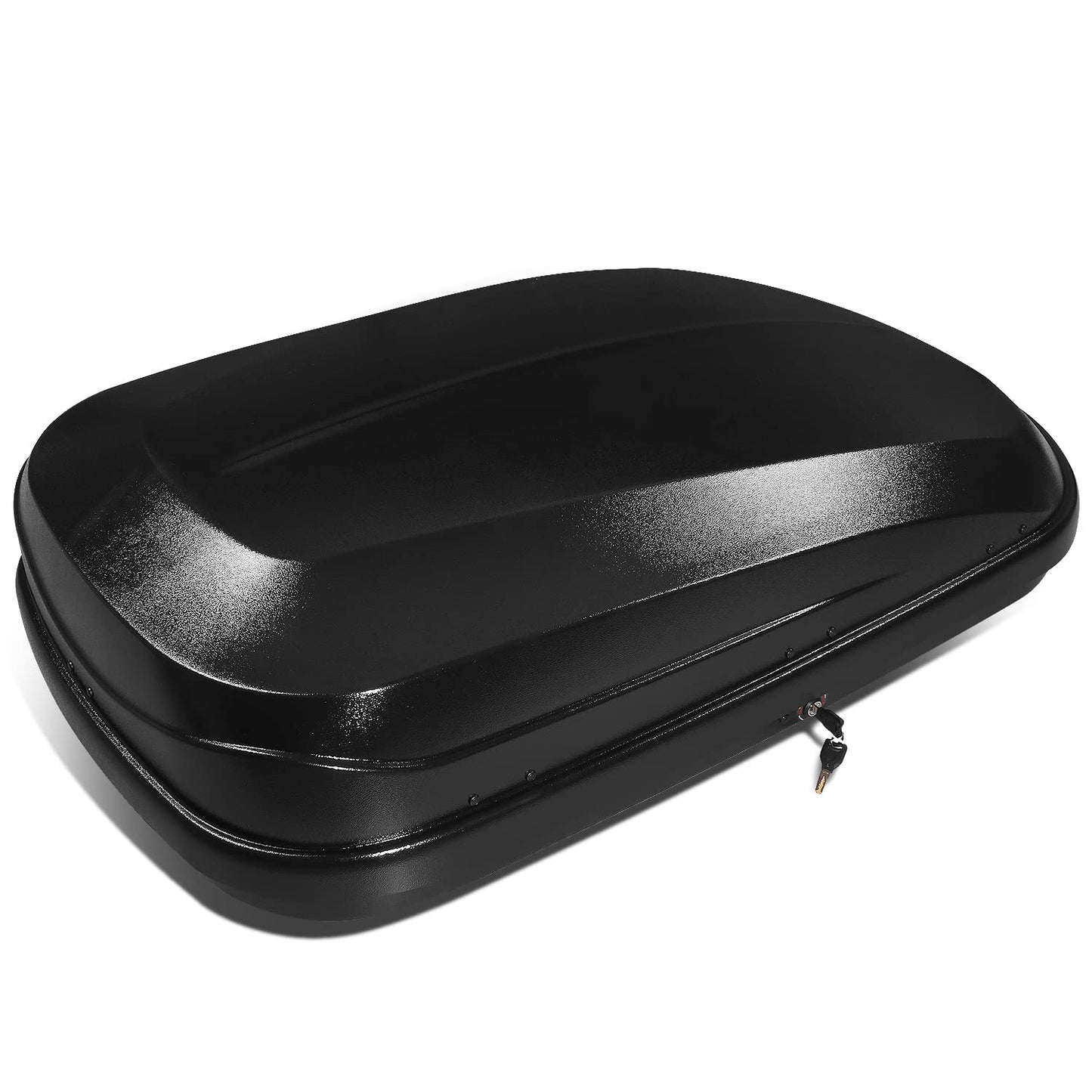DNA Motoring Universal Heavy Duty Roof Storage Box Rooftop Cargo Carrier Luggage Case w/Keys,12.7 cu. ft. / 360L, PT-ZTL-8293-BK