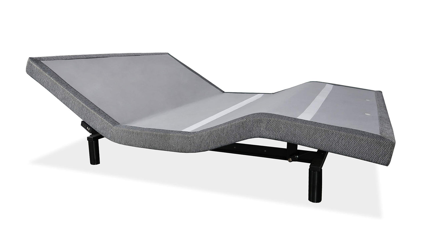 iDealBed iEscape Adjustable Bed Base, Wall Hugger, Wireless, Massage, Zero-Gravity, Anti-Snore, Night Light, Memory, Next Gen USB Ports (TwinXL)