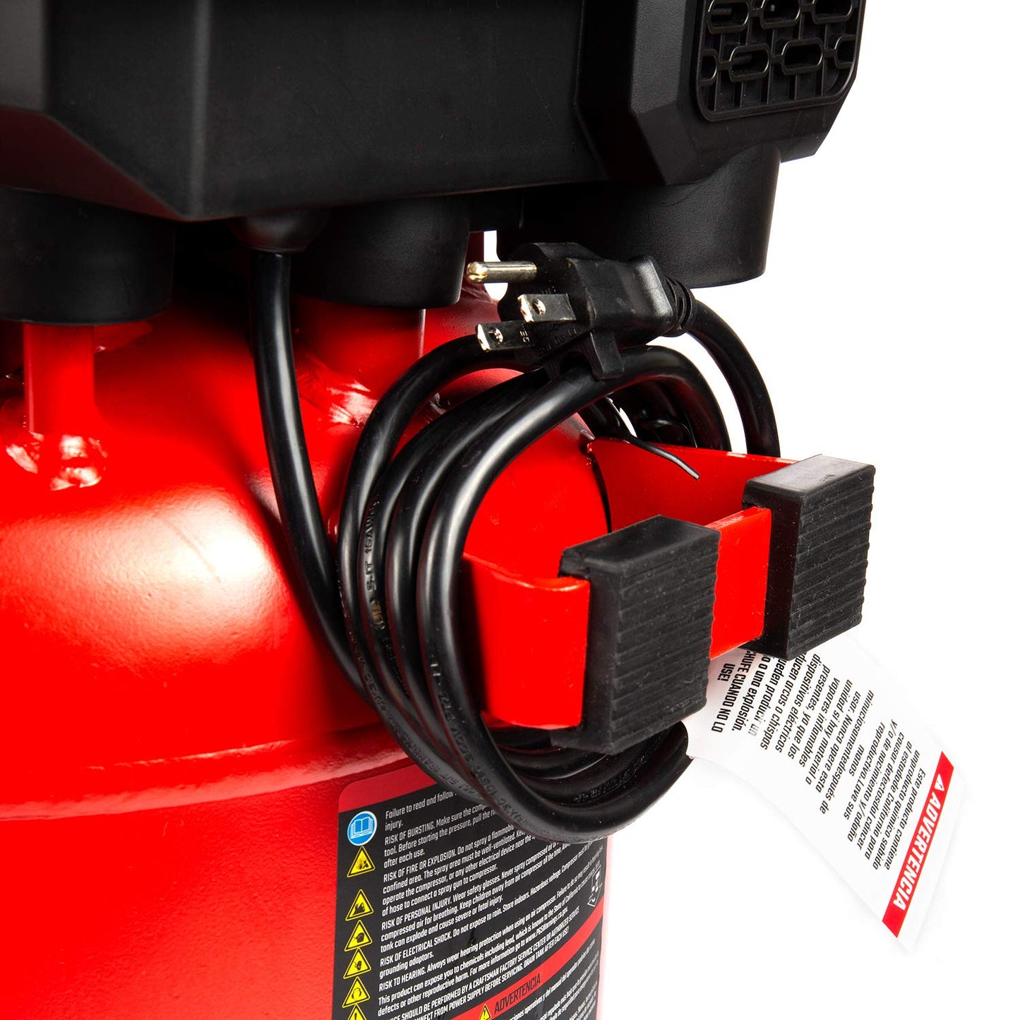 Craftsman Air Compressor 10 Gallon, Peak 1.8 HP, Max 150 PSI, 4.0CFM@90PSI, 5.0 CFM@40PSI, Oil-free, Portable Air Compressor with Wheel, 120V, Model: CMXECXA0331042