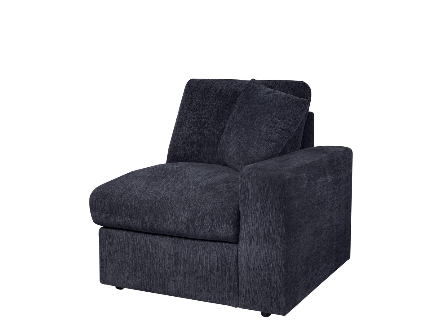 YOPTO 146" Convertible Sectional Sofa Couch,8 Seat Modular Living Room Furniture Sets with 2 Pillows & Movable Ottoman,Chenille Upholstered Cloud Couches,L-Shaped Comfy Sofas,for Living Room,Dark Gray
