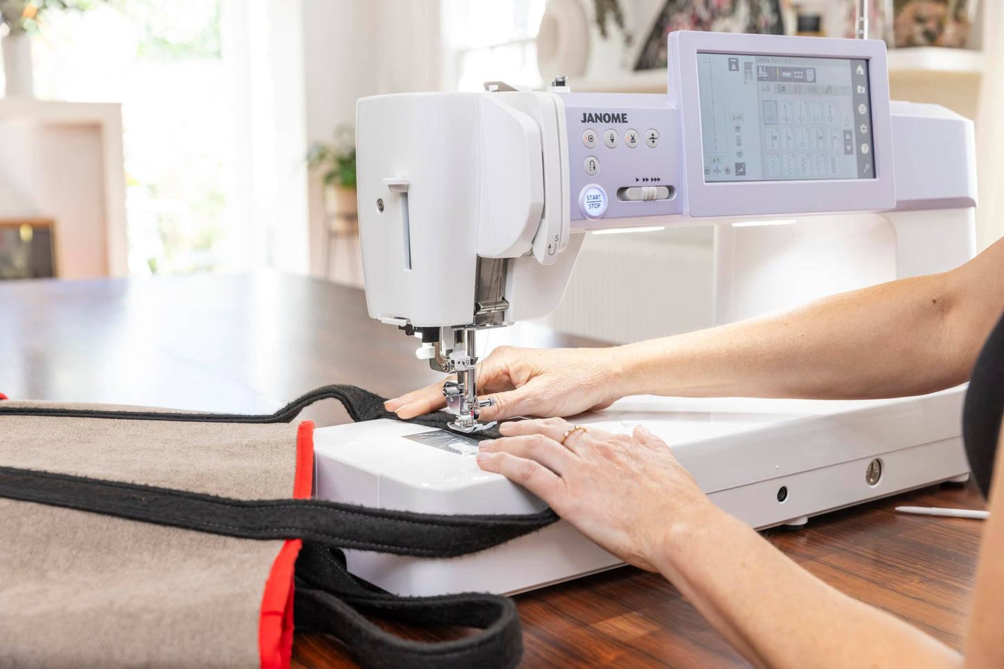 Janome Continental M6 Flatbed Quilting and Sewing Machine with Bonus Kit