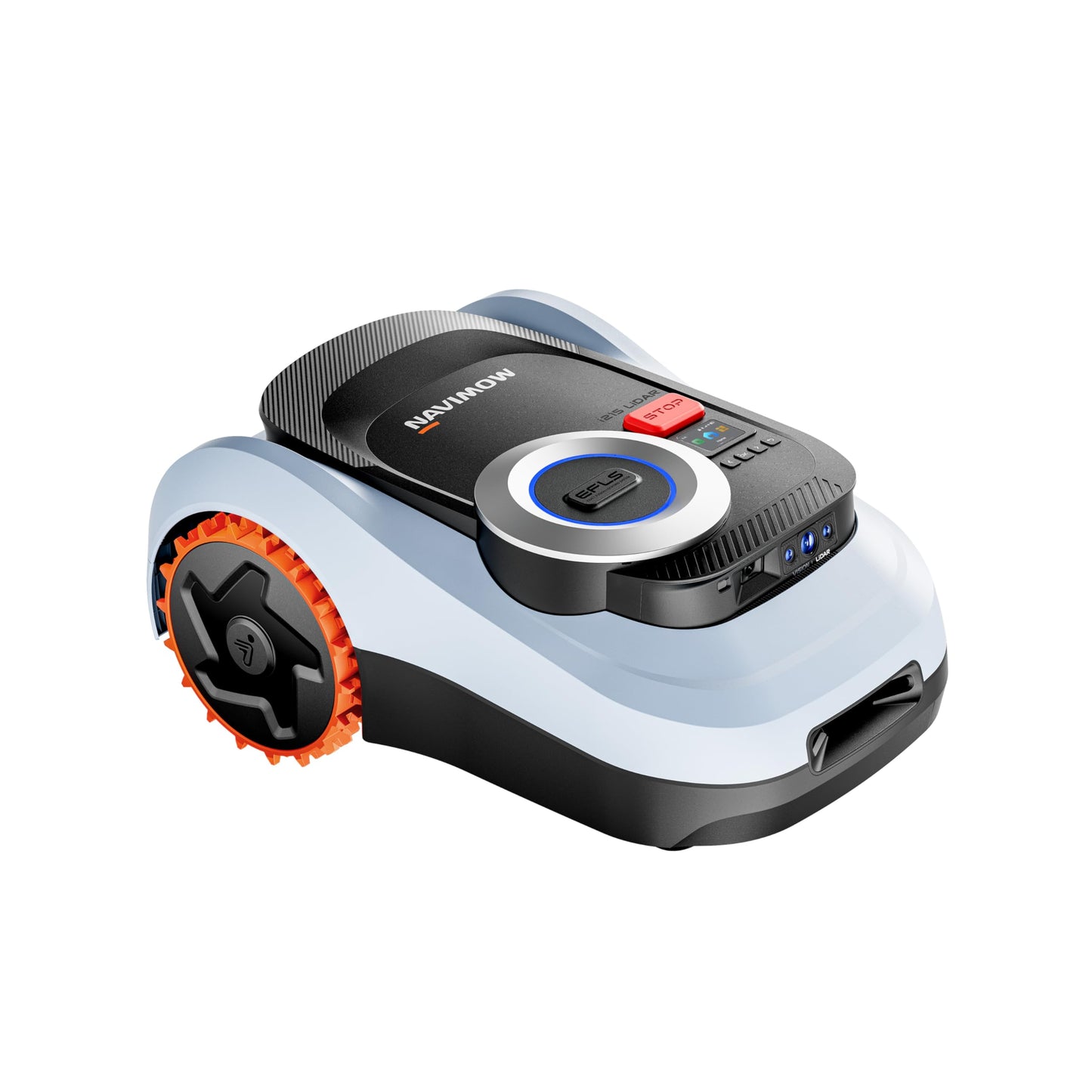 Segway Navimow i215 LiDAR Robot Lawn Mower, Wire Free Robotic Lawn Mower for 0.37 Acre, LiDAR & Vision Dual Fusion, Auto Mapping, Off-Road Wheels for 45% Slopes, Quiet 59 dB(A) Mowing