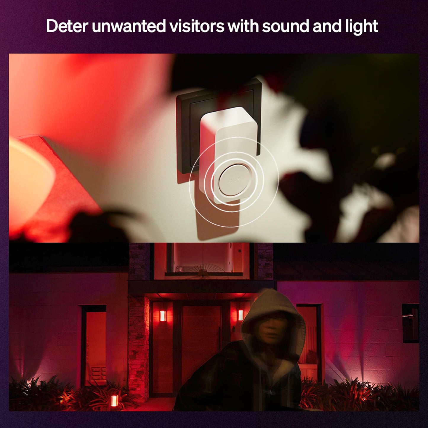 Philips Hue Secure Wired Video Doorbell and Smart Chime, 2K Resolution, Wide Angle View, Motion Detetection, Two-Way Audio, Real-time Notifications, Seamless Integration Ecosystem
