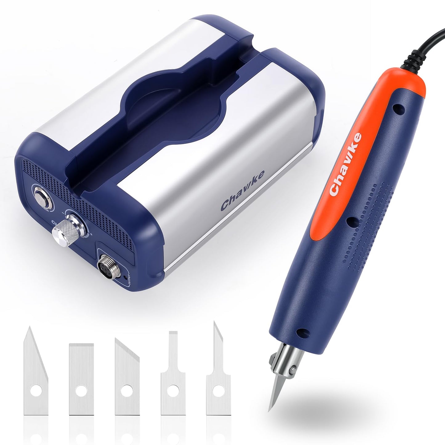 Profession 65W Ultrasonic Cutter Knife 40kHz Vibration Cutting 3D Print Resin, Dental Model Plastic, PVC, Leather,Wood,Carbon fiber Acrylic Trimming Deburr DIY Power-driven Tools (Basic Version)