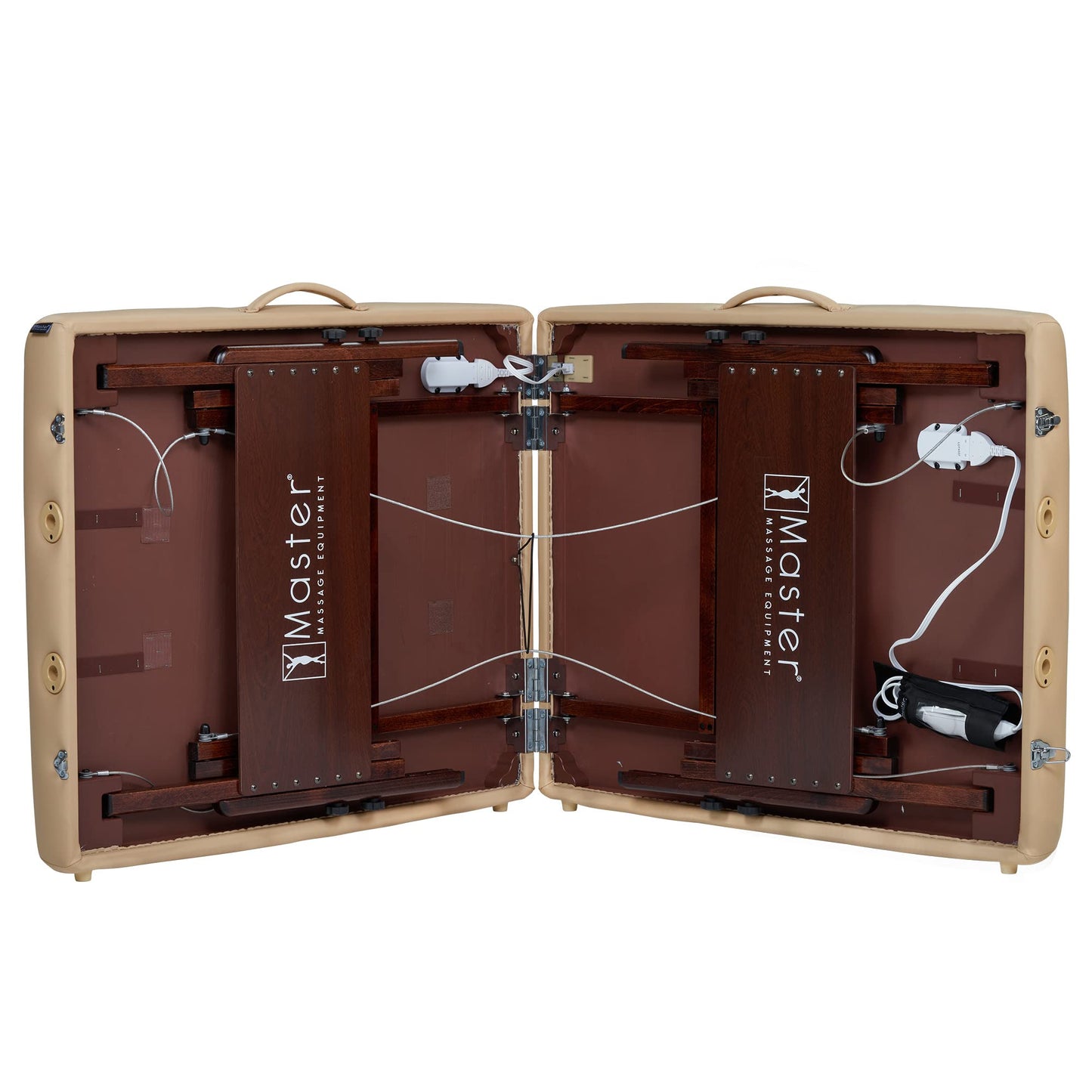 Master Massage 30" Del Ray Therma Top Portable Massage Table Package with Accessories- For Use as a Tattoo Bed, Lash Table