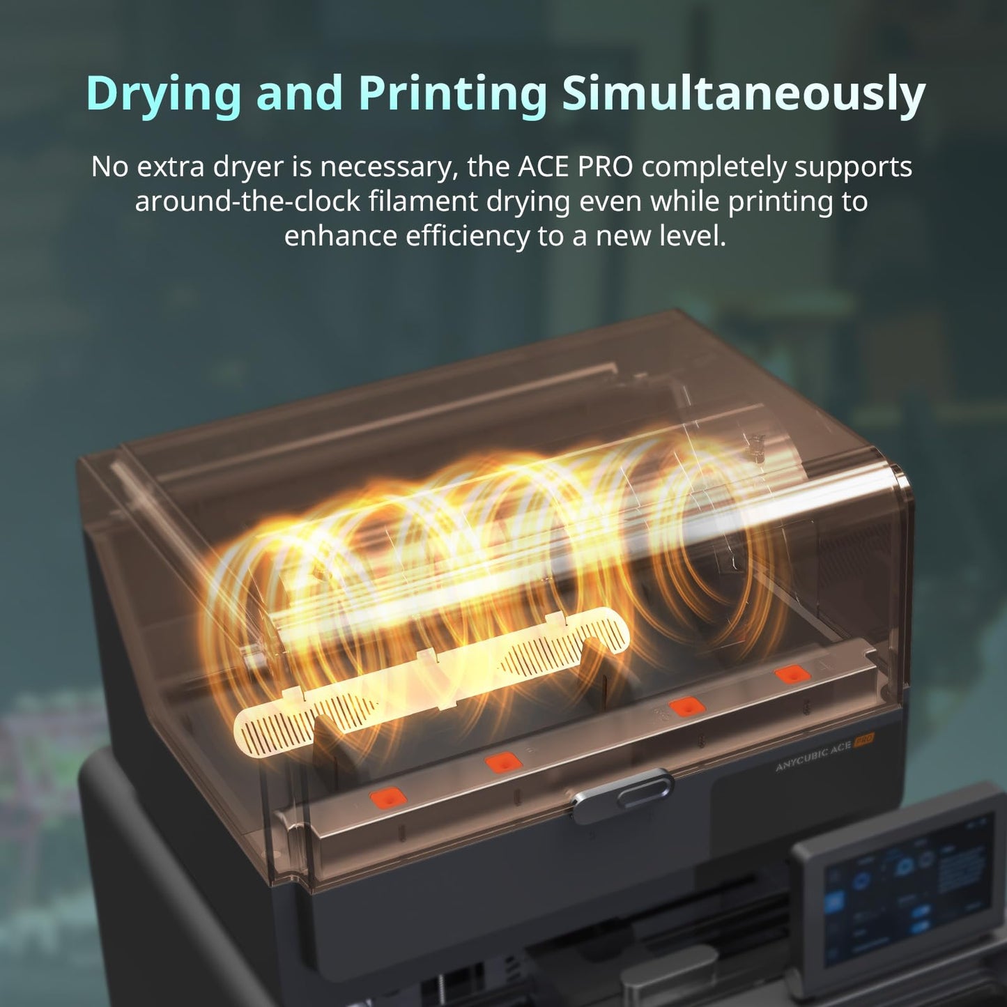 Anycubic Kobra S1 Combo Multi-Color 3D Printer, Fast 600mm/s Printing Auto Leveling with Auto Calibration Anycubic App One-Click Printing 250 x250x250mm Build Size
