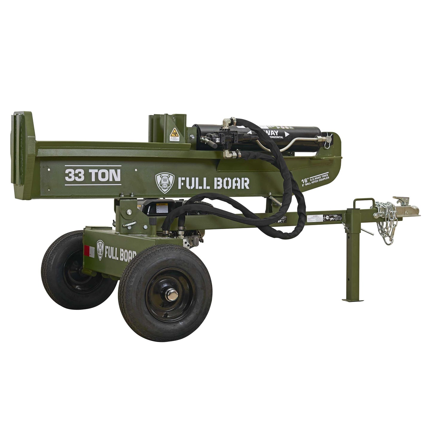 Full Boar 33 Ton Log Splitter-Full Boar Engine 223cc (49 State)