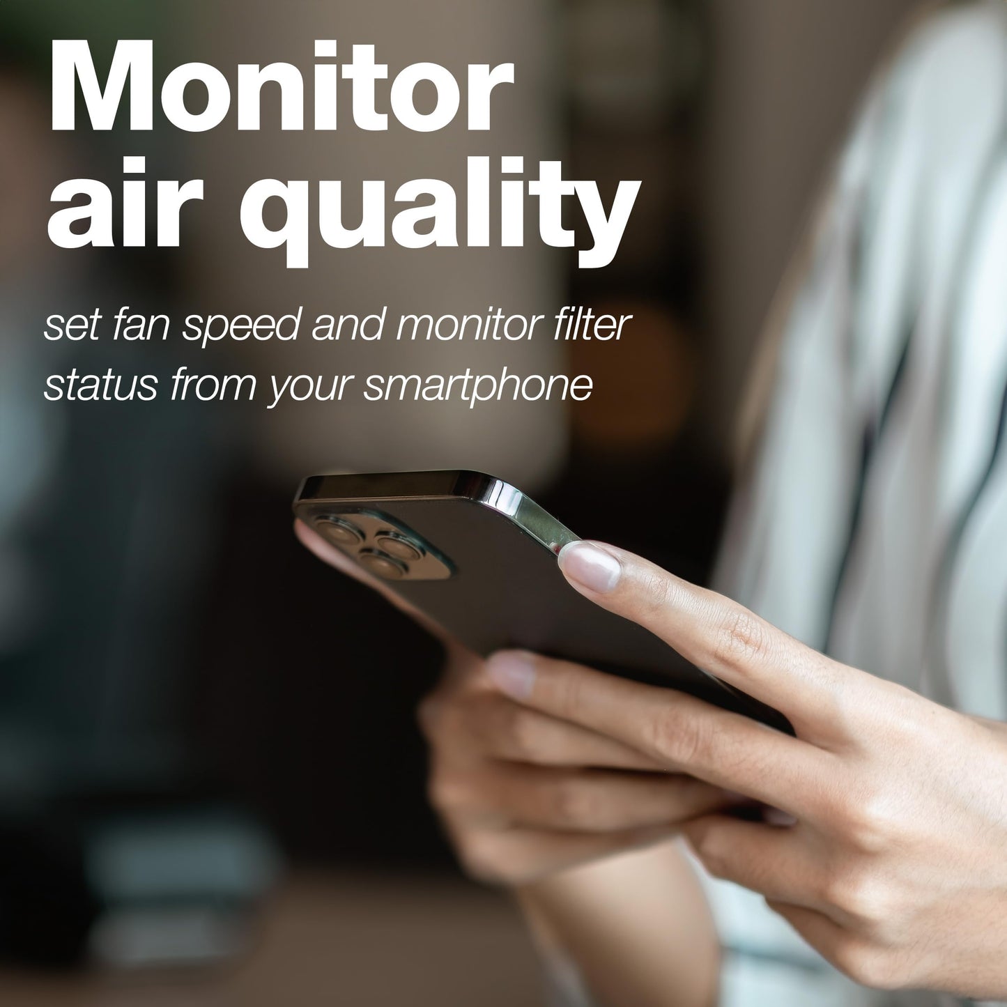 IQAir GC Multigas XE Air Purifier - Filtration for Large Rooms up to 1125 sq ft - Particles, Chemicals, Gases, Odors, Mold, Activated Carbon, Swiss Made, WiFi Enabled
