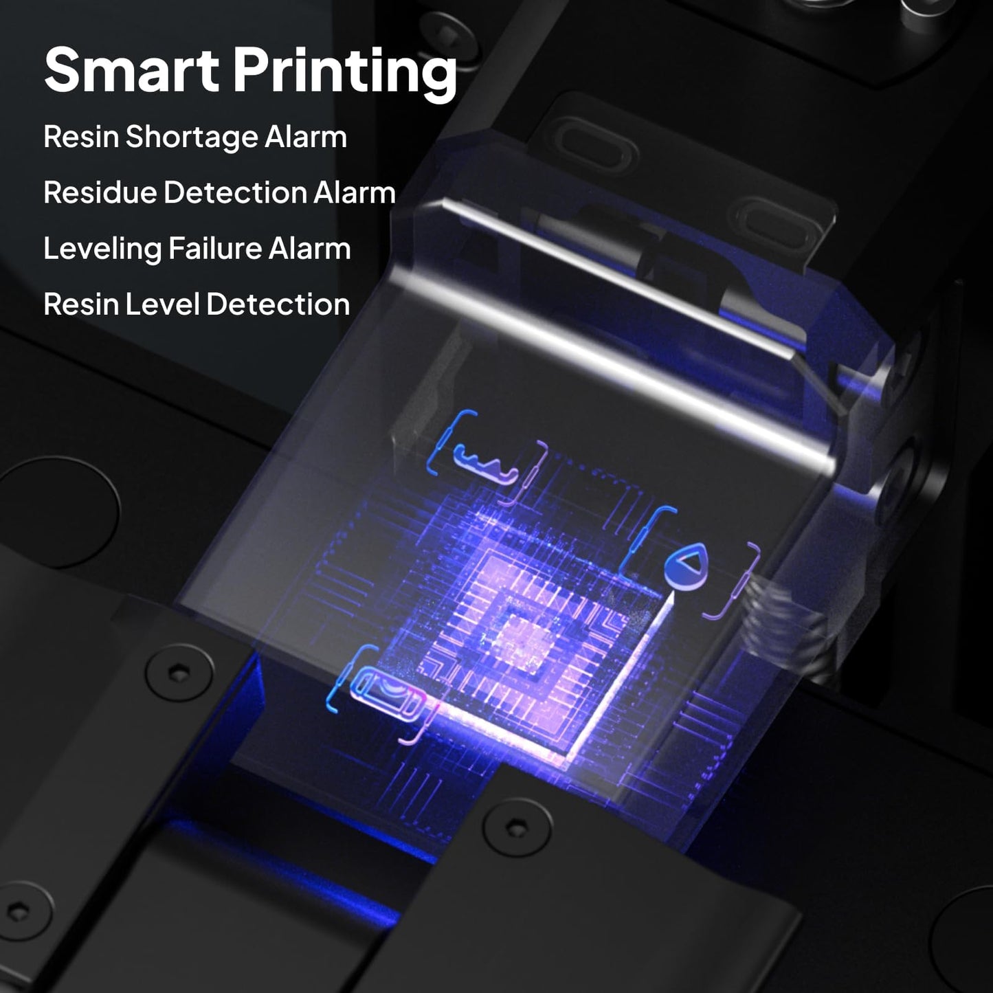 ELEGOO Saturn 4 Ultra 16K Resin 3D Printer with 10" 16K Mono LCD and Flip-up Lid, Smart Tank Heating at 30 °C, 150mm/h High Speed Printing, Large Printing Size of 8.33 × 4.66 × 8.66 Inches