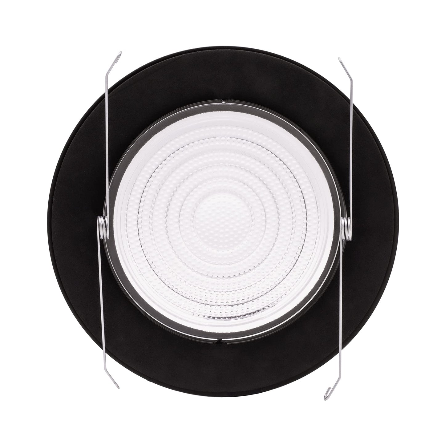 PROCURU 6-Inch Shower Trim, Oil-Rubbed Bronze, Metal with Fresnel Glass, Model B6FLRB, Wet Location, 1-Pack