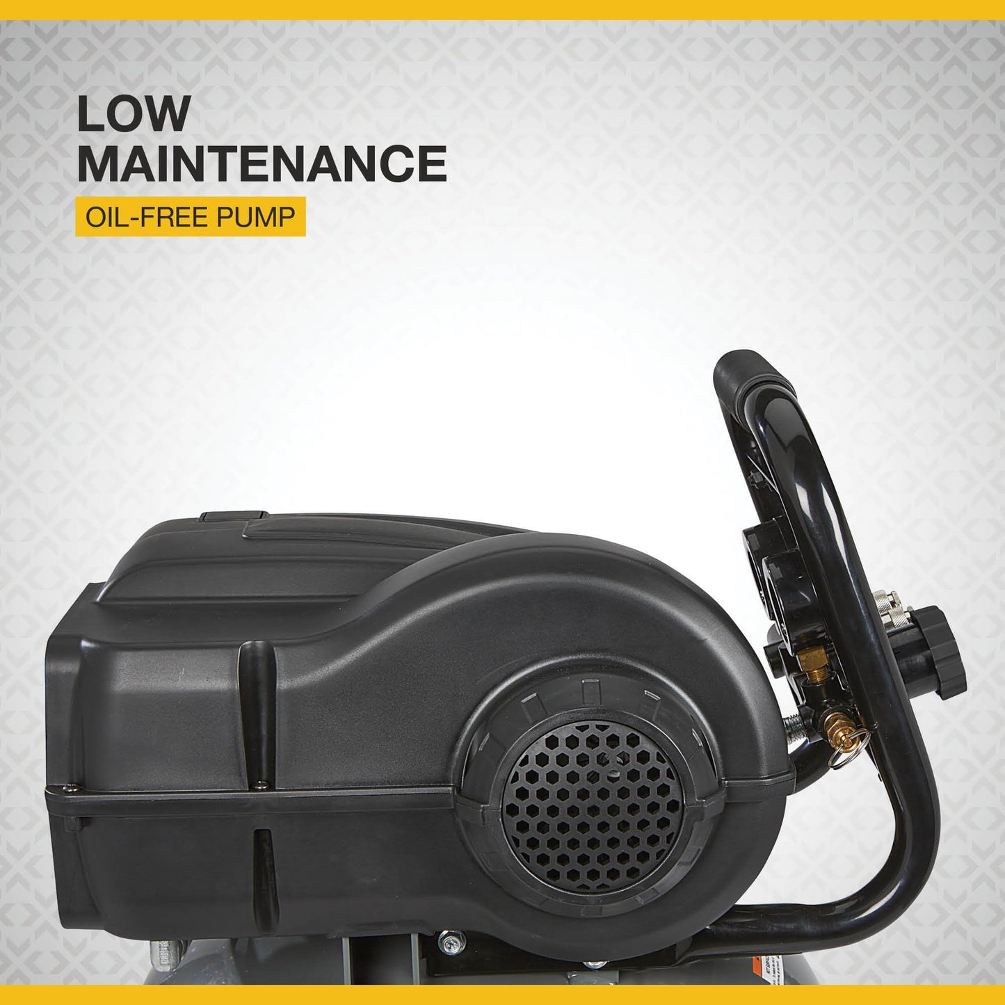 Klutch 20-Gallon Air Compressor, 2 HP, 120 Volts, 175 PSI