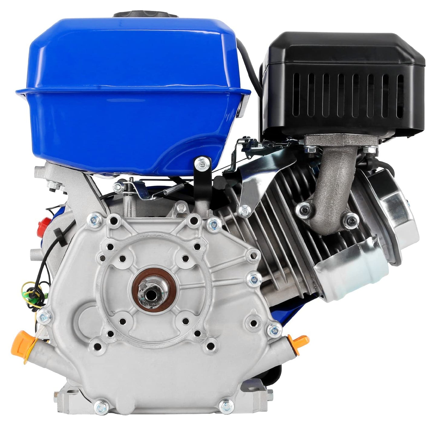 BILT HARD 301cc 10HP Gas Powered Engine, Horizontal 4 Stroke OHV Gas Motor, Shaft 1" Diameter, 3.48" Length, 1/4" Keyway, Replacement for Compressor, Log Splitter