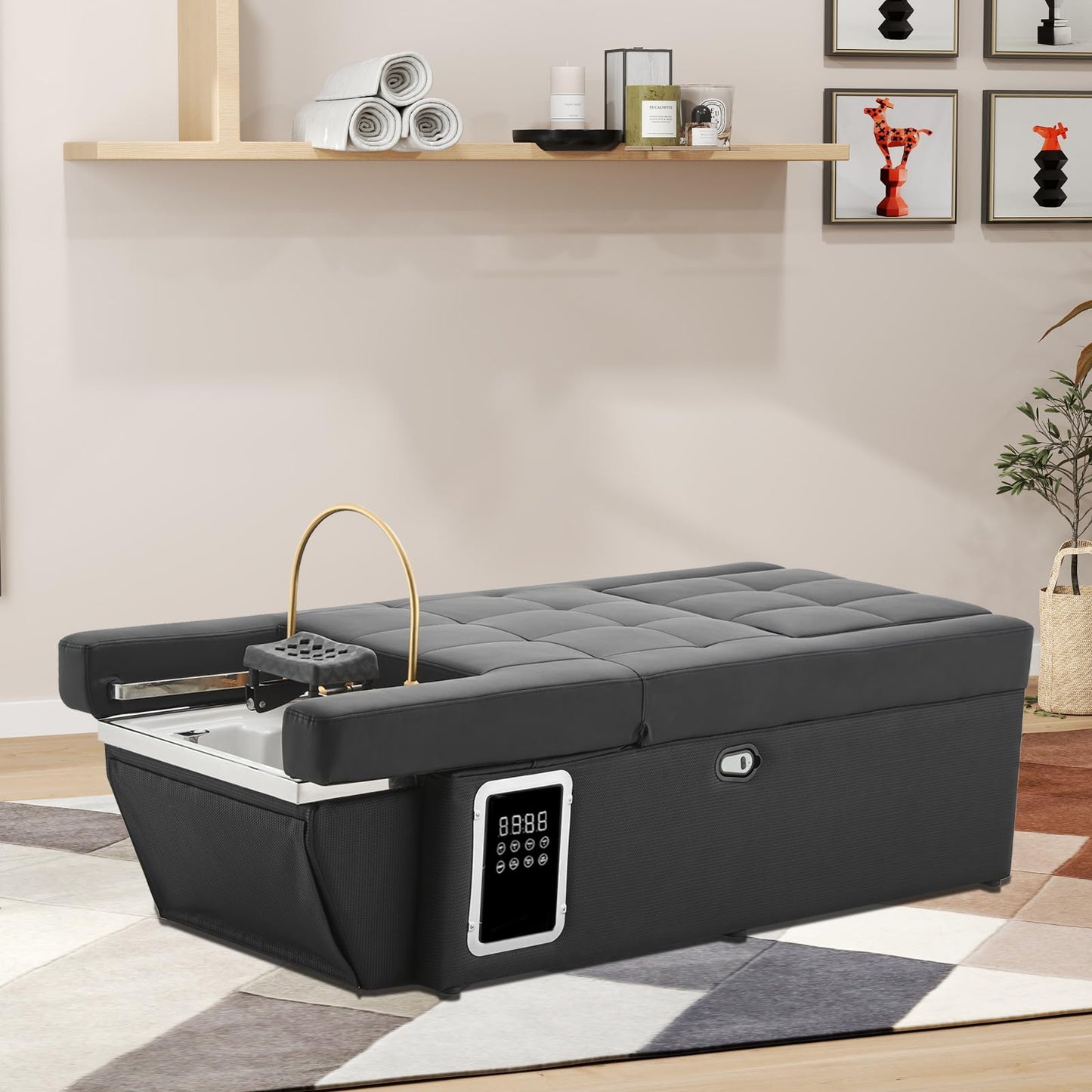 Artist hand Shampoo Bowl, Massage Bed, Head Spa Equipment, Foot Bath, Spa Beauty Salons, Backwash Unit Beauty Bed