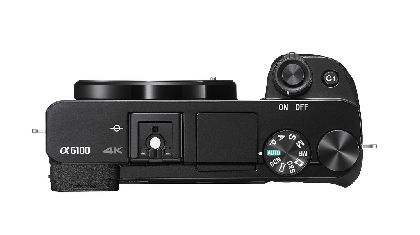 Sony Alpha a6100 w/ 16-50mm + 55-210mm,Black