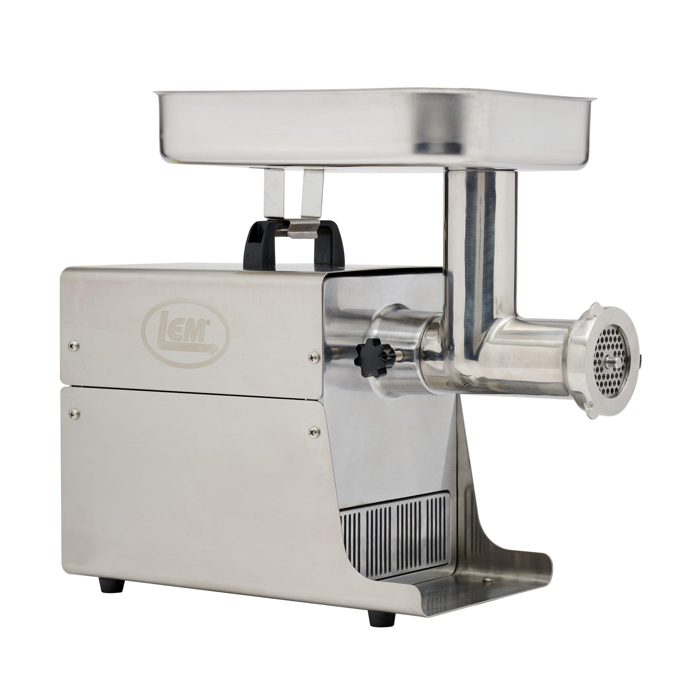 LEM Products BigBite #8 Meat Grinder, 0.5 HP Commercial-Quality Stainless Steel Electric Meat Grinder for Home Use, Heavy-Duty Food Processor for Grinding, Sausage Stuffing, Cooking