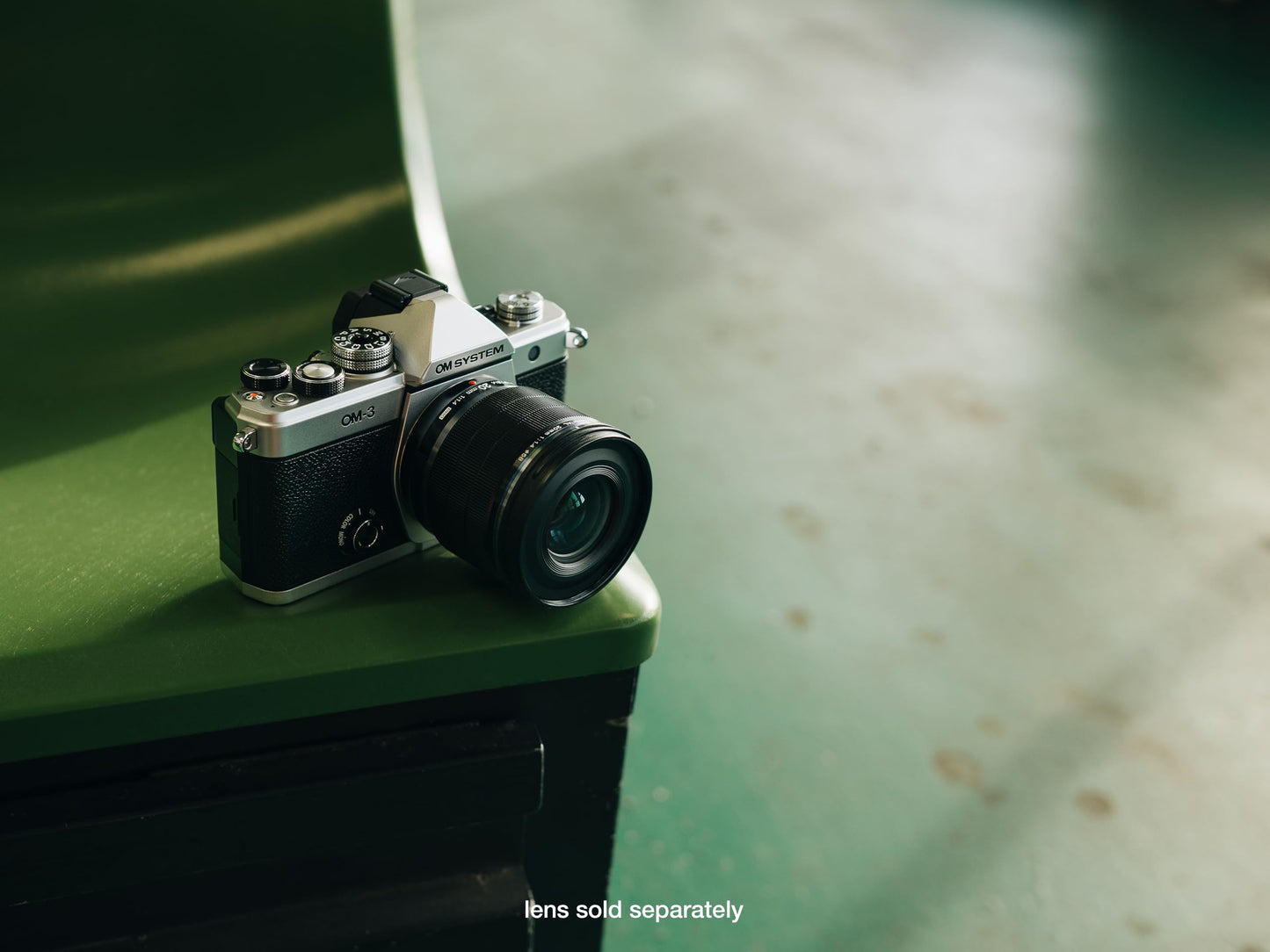 OM SYSTEM Olympus OM-3 Silver Micro Four Thirds System Camera Travel Camera Weather Sealed Design 5-Axis Image Stabilization