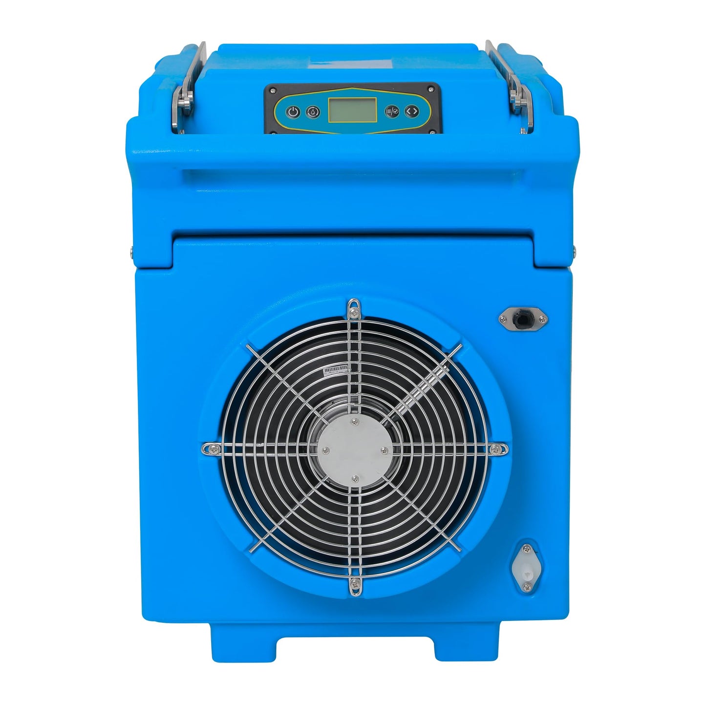 Mounto MOUNTO 230Pints LGR Commercial Compact Dehumidifier with Pump and Drain Hose, LGR Portable Dehumidifier with wheels for Home, Basements, Garages, and Job Sites (Blue)
