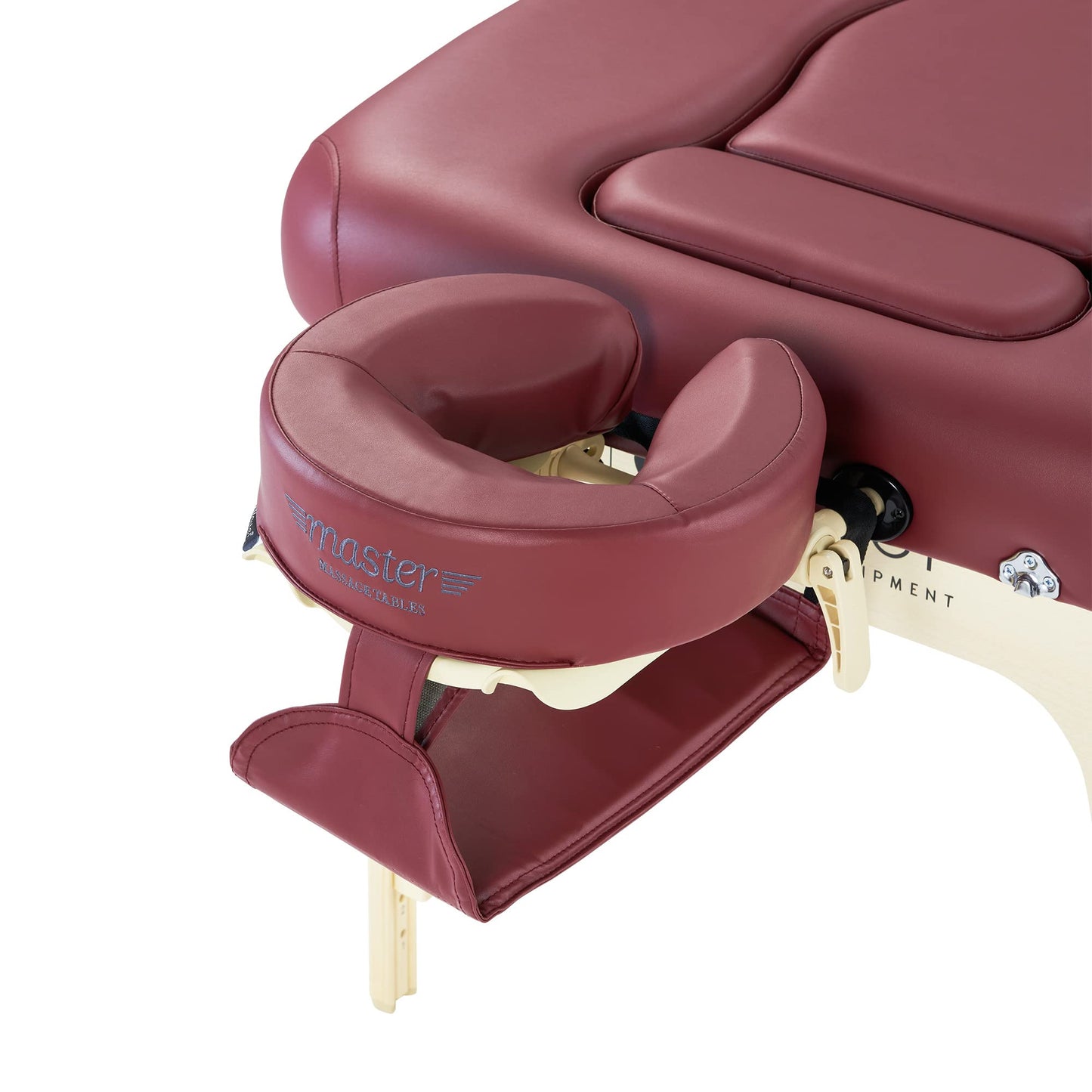 Master Massage 30'' Eva Portable Pregnancy Massage Table for Female Clients and Obese Individuals, Spa Salon Facial Bed for Pregnant Women- Multi Functional (Burgundy)