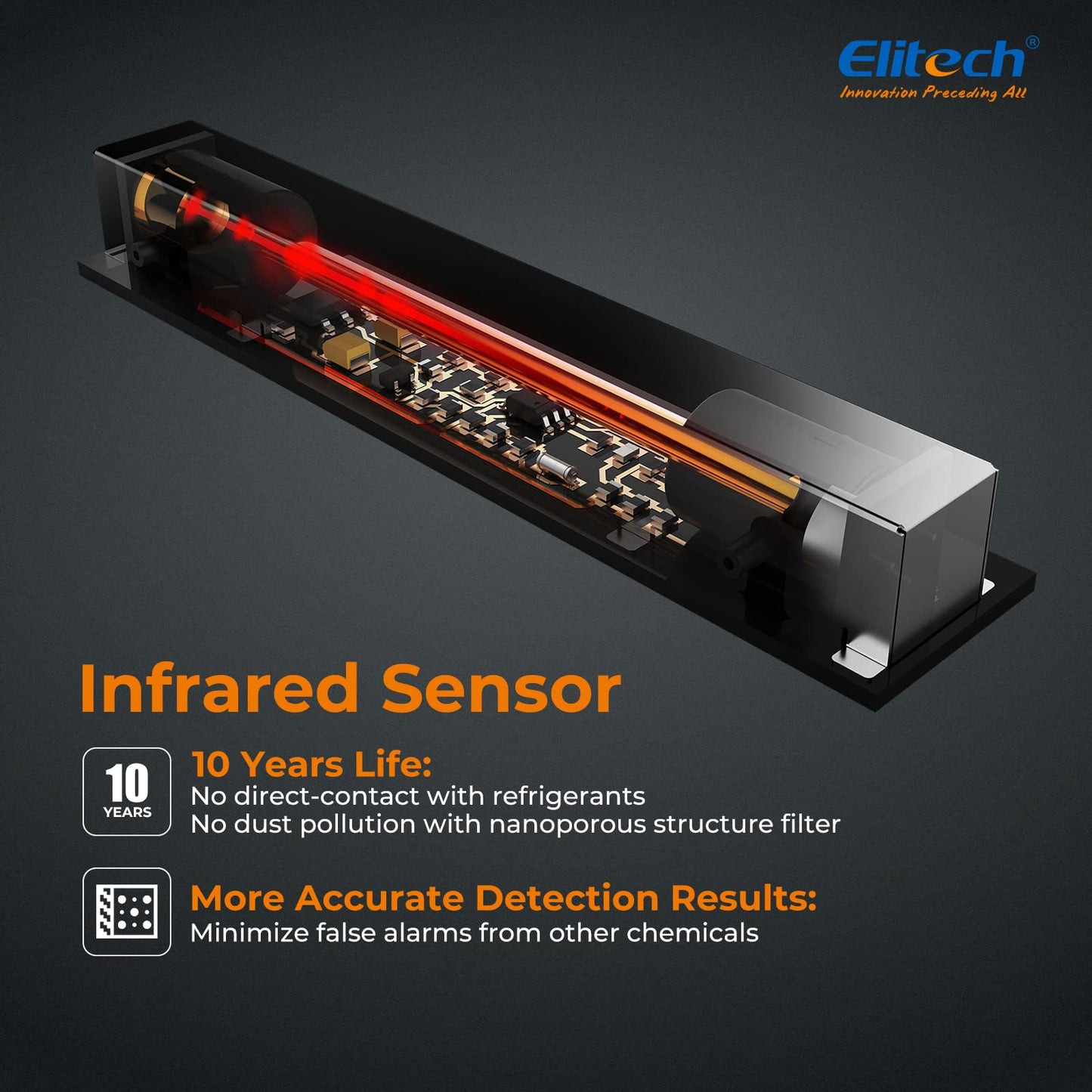 Elitech Inframate C Infrared R-744 Refrigerant Leak Detector Carbon Dioxide CO2 Leakage Tester