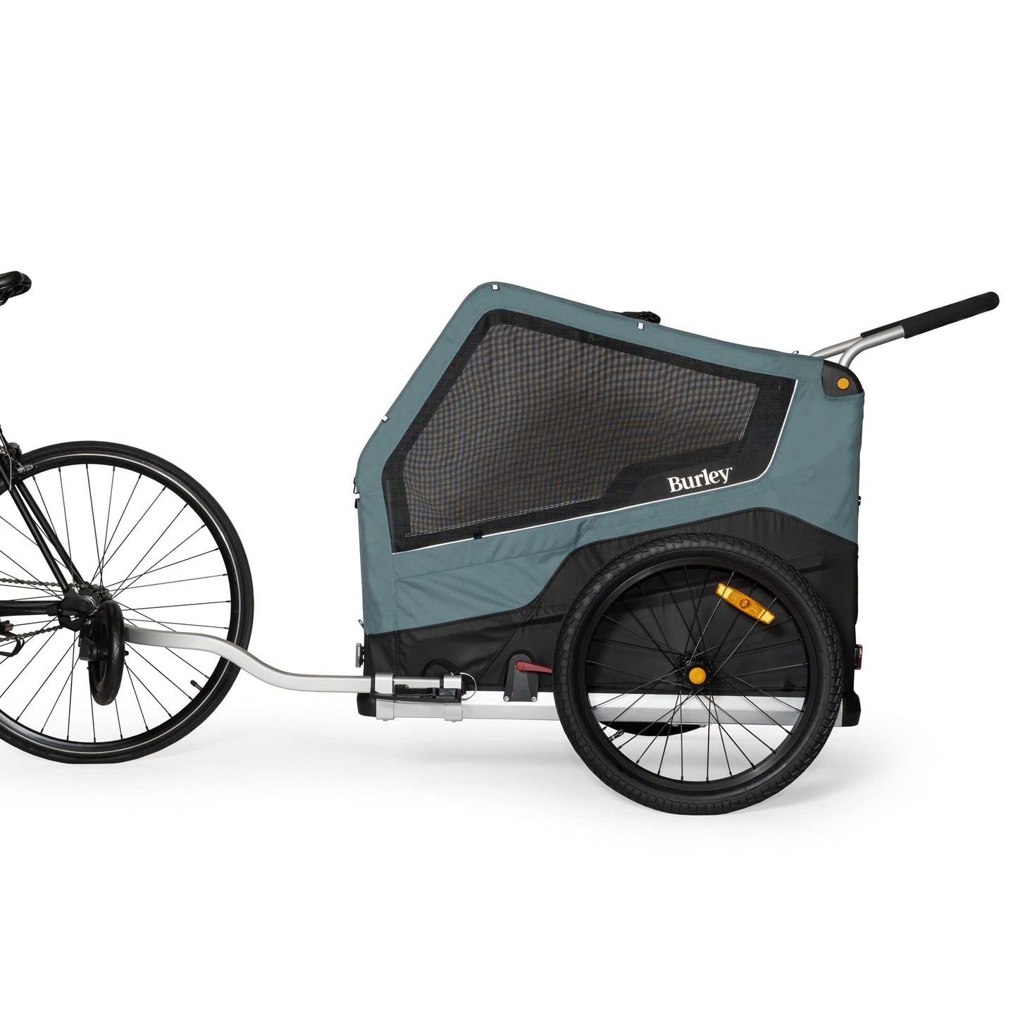 Burley Bark Ranger | Dog Bike Trailer & Stroller, Roomy Interior, Mesh Ventilation & Reinforced Removable Floor