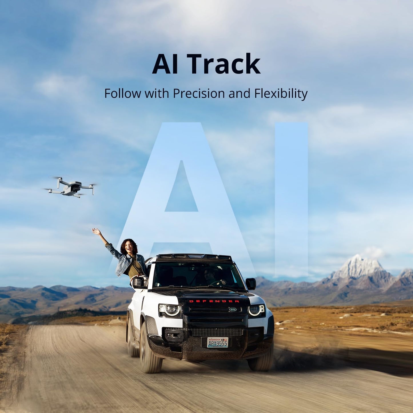 Potensic ATOM 2 Drone with Camera for Adults 4K HDR Video, 8K Photo, Under 249g, 3-Axis Gimbal, 10KM Transmission, AI Track, Vertical Shooting, AI Night Shot, QuickShots, Standard Kit (32-Min Flight)