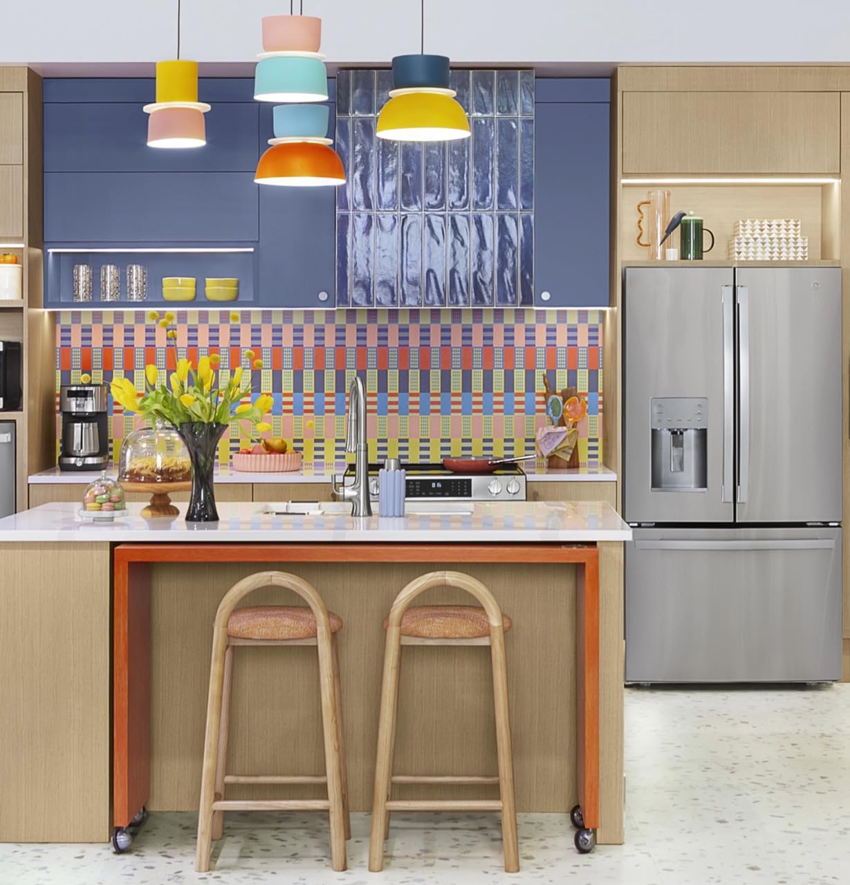 GE 25.6 Cu. Ft. Fingerprint Resistant French-Door Refrigerator